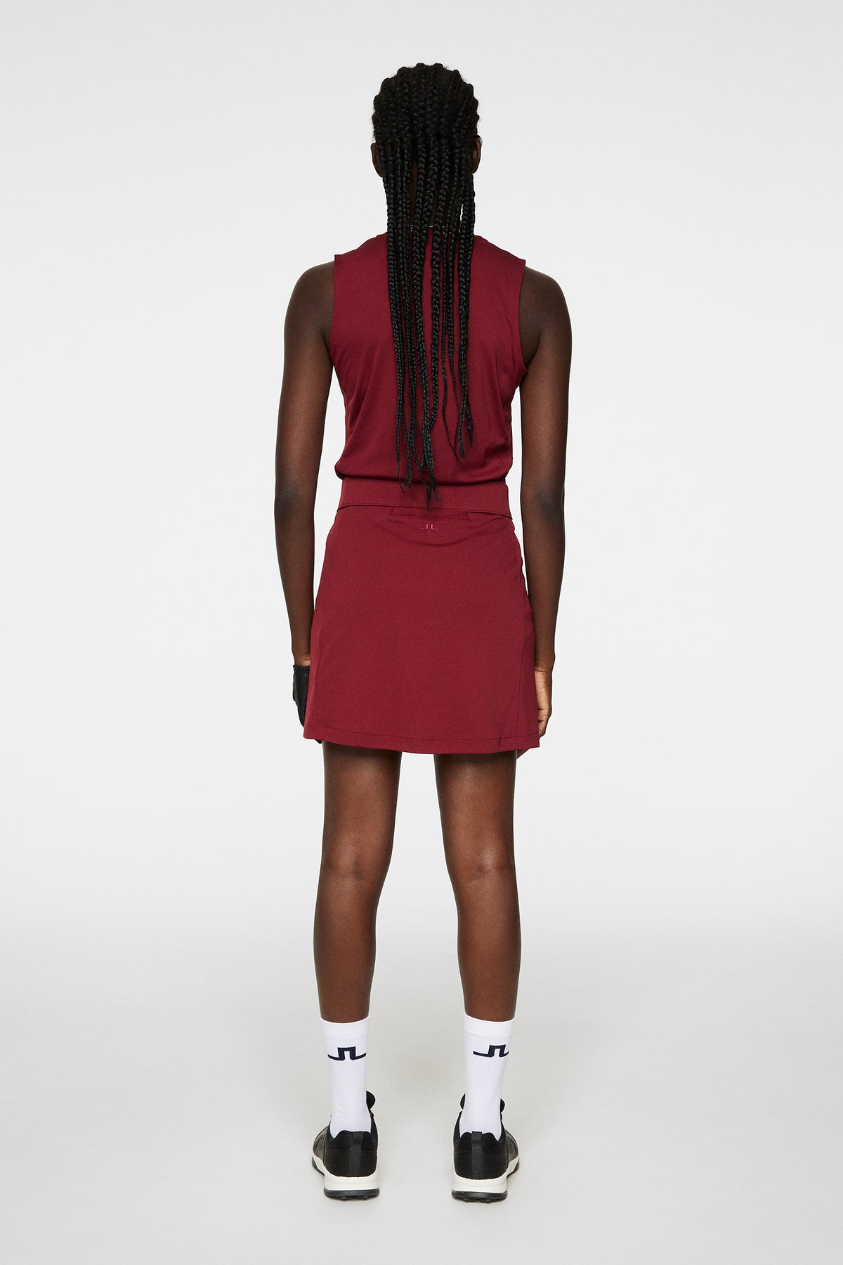 Amelie Mid Skirt in Cabernet by J.Lindeberg