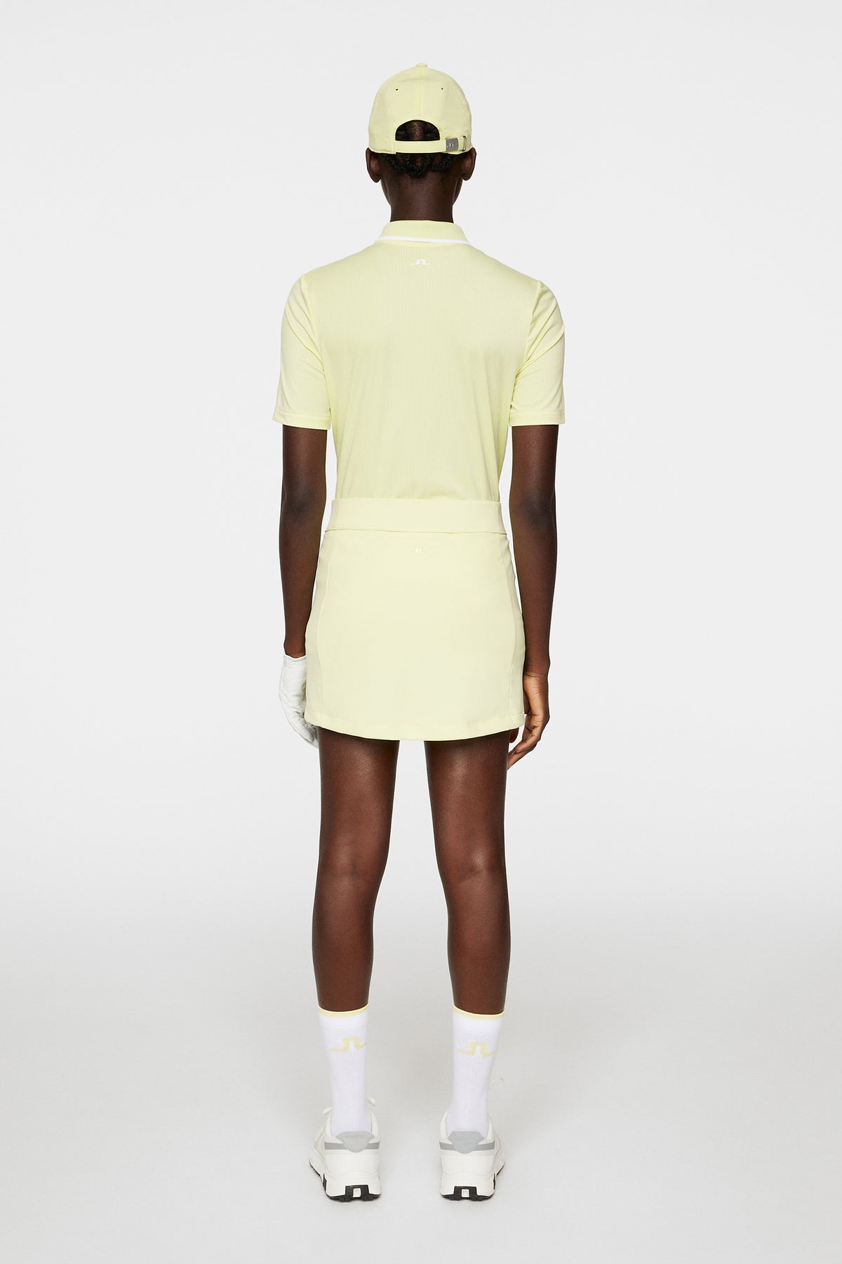 Amelie Skirt in Pale Lime Yellow by J.Lindeberg