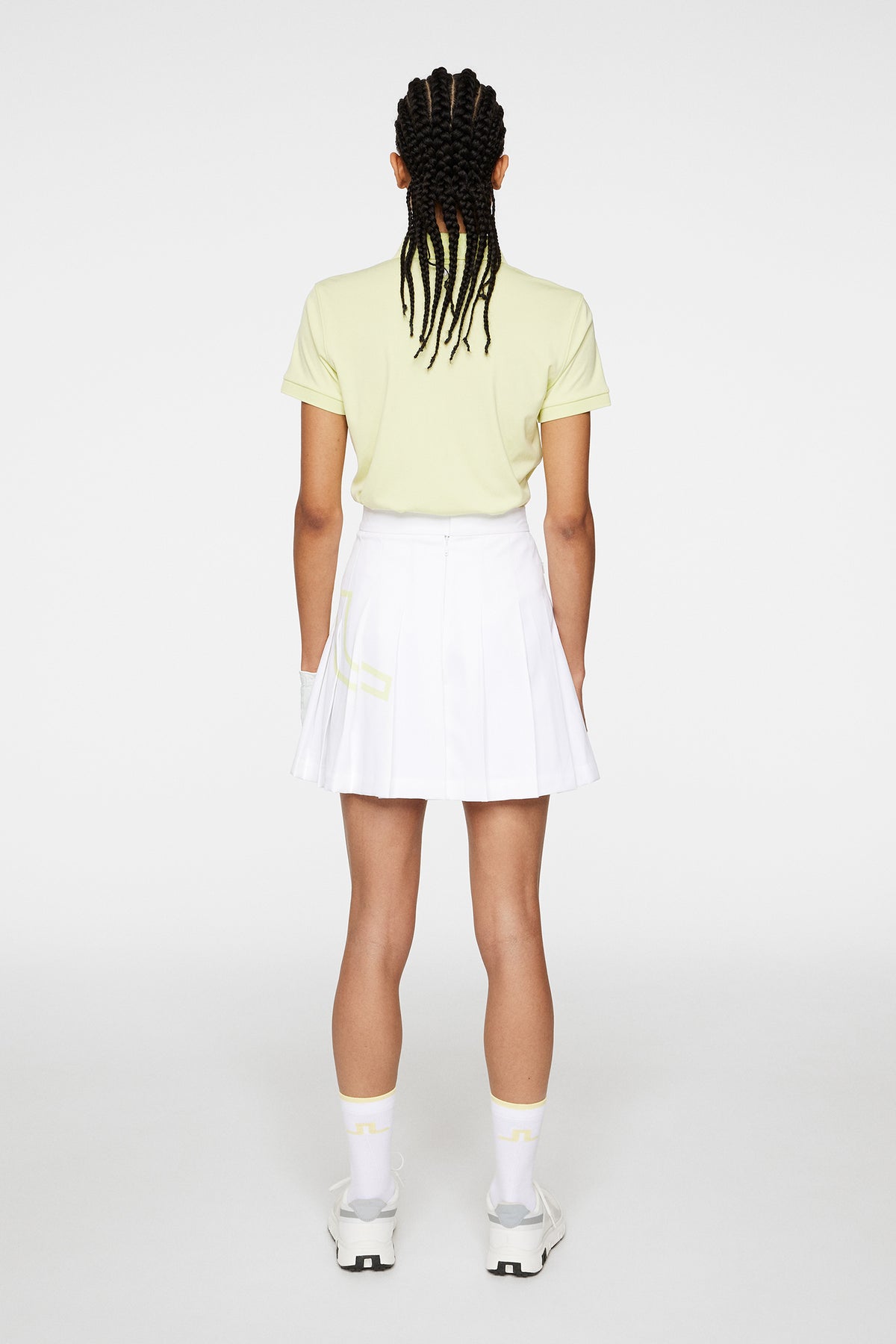 Naomi Skirt in White by J.Lindeberg
