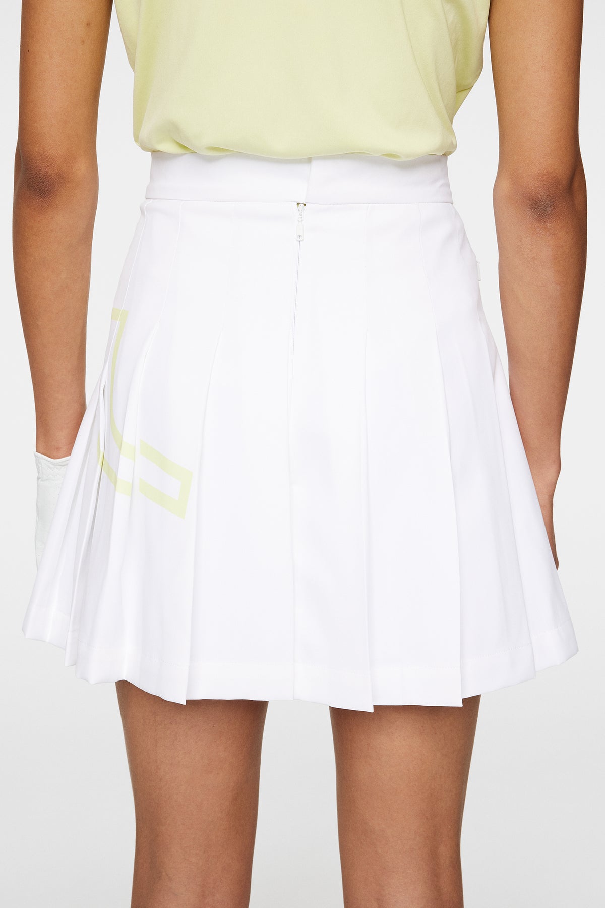 Naomi Skirt in White by J.Lindeberg