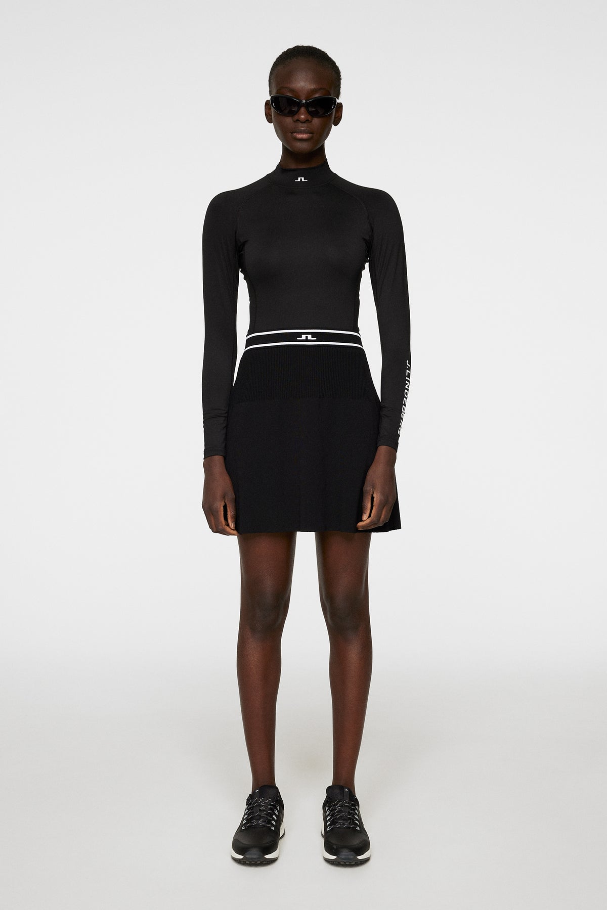 Emma Knitted Skirt in Black by J.Lindeberg