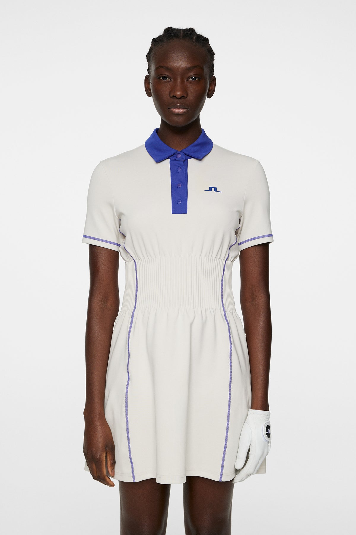 Nelly Dress in Moonbeam by J.Lindeberg