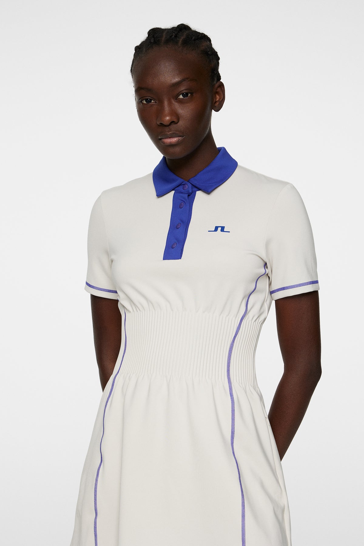 Nelly Dress in Moonbeam by J.Lindeberg