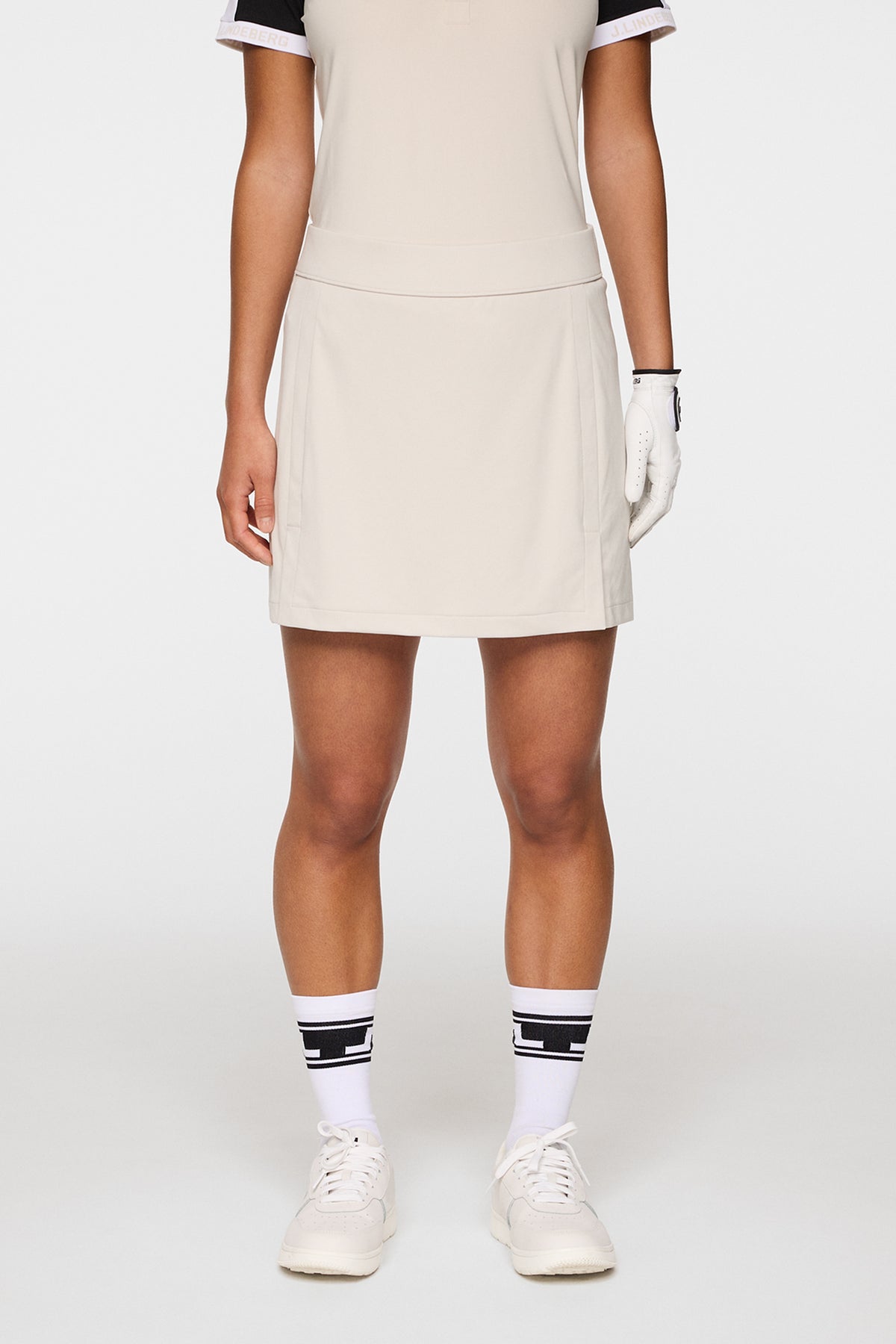 Amelie Mid Skirt in Moonbeam by J.Lindeberg