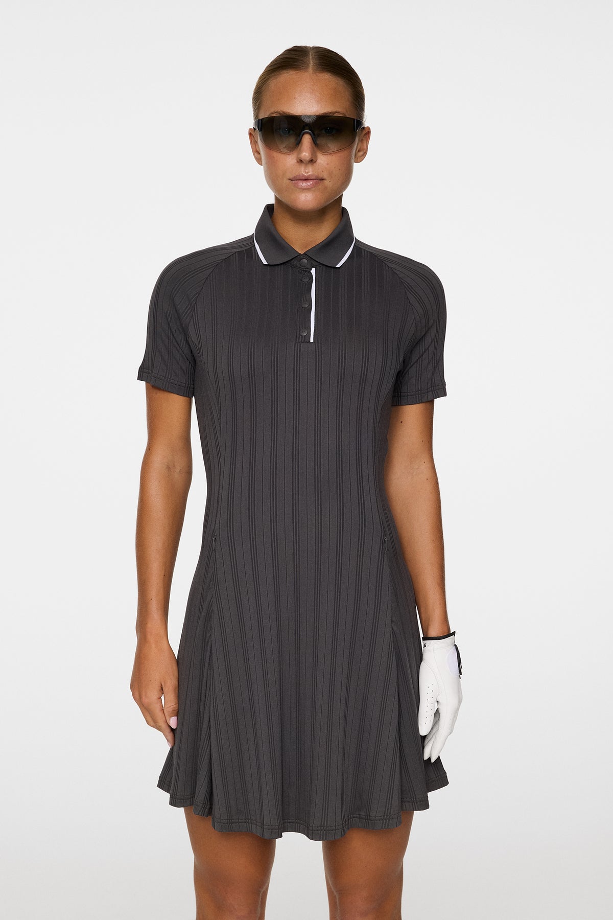 Dorinda Dress in Asphalt by J.Lindeberg