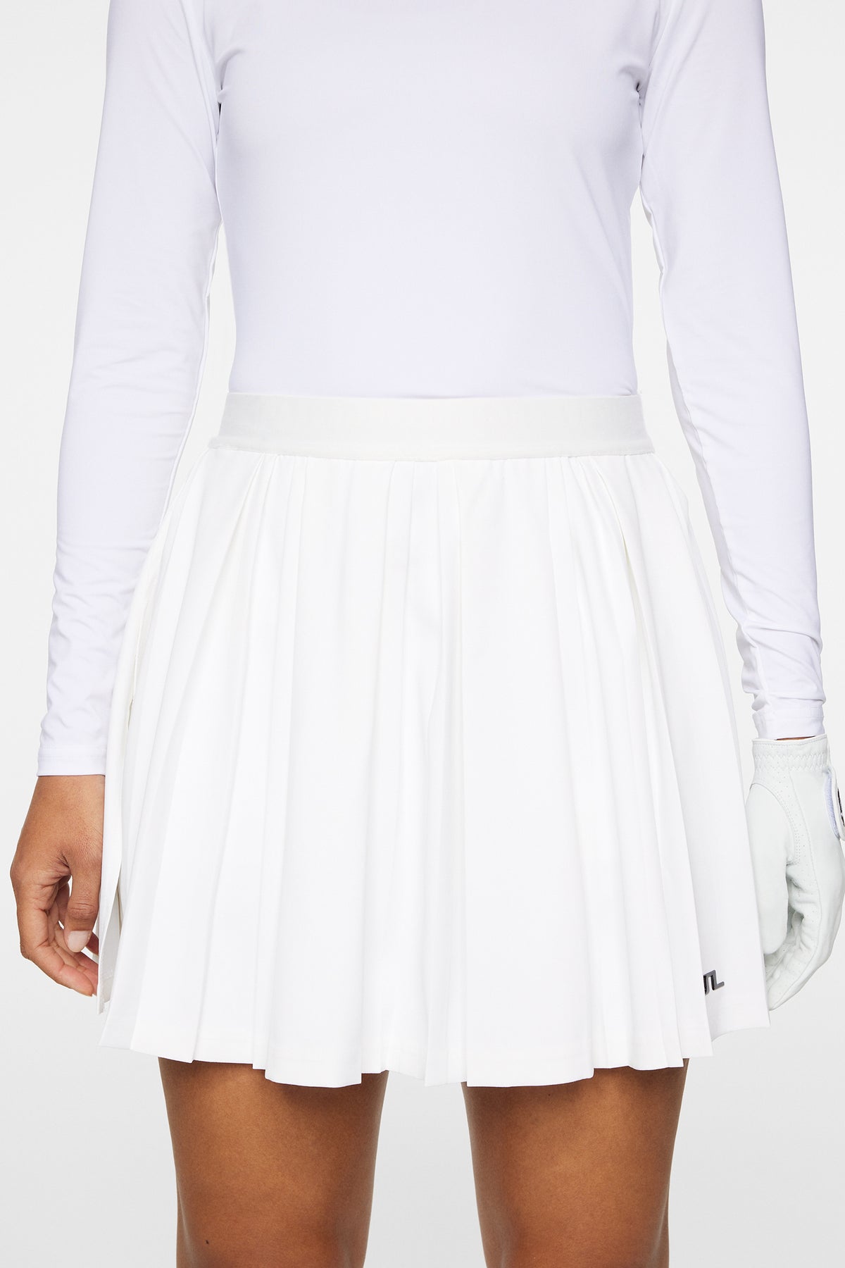 Cheryl Skirt in White by J.Lindeberg