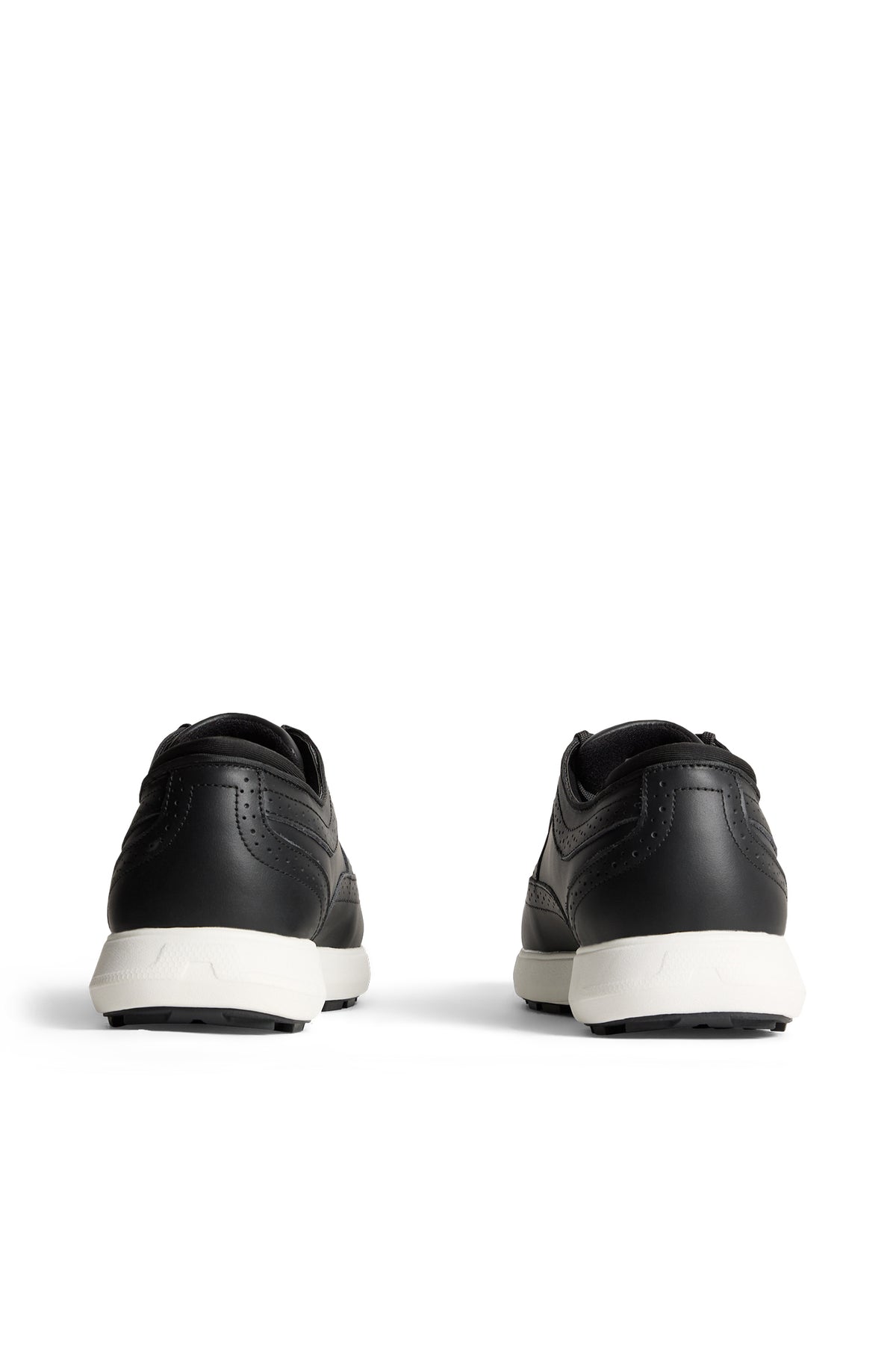 Fairway Brogue Golf Sneaker W in Black by J.Lindeberg