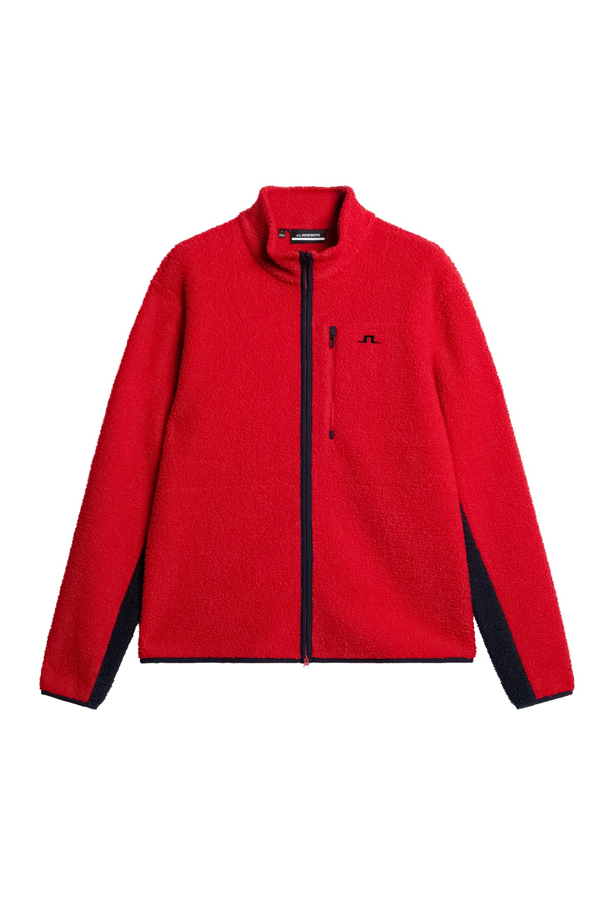 Peter Pile Jacket in Barbados Cherry by J.Lindeberg