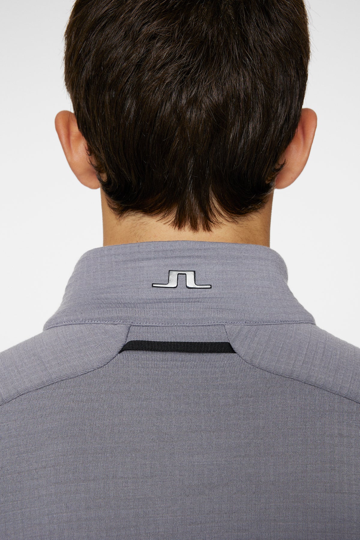 High Grounds Merino Mid Layer in Night Owl by J.Lindeberg