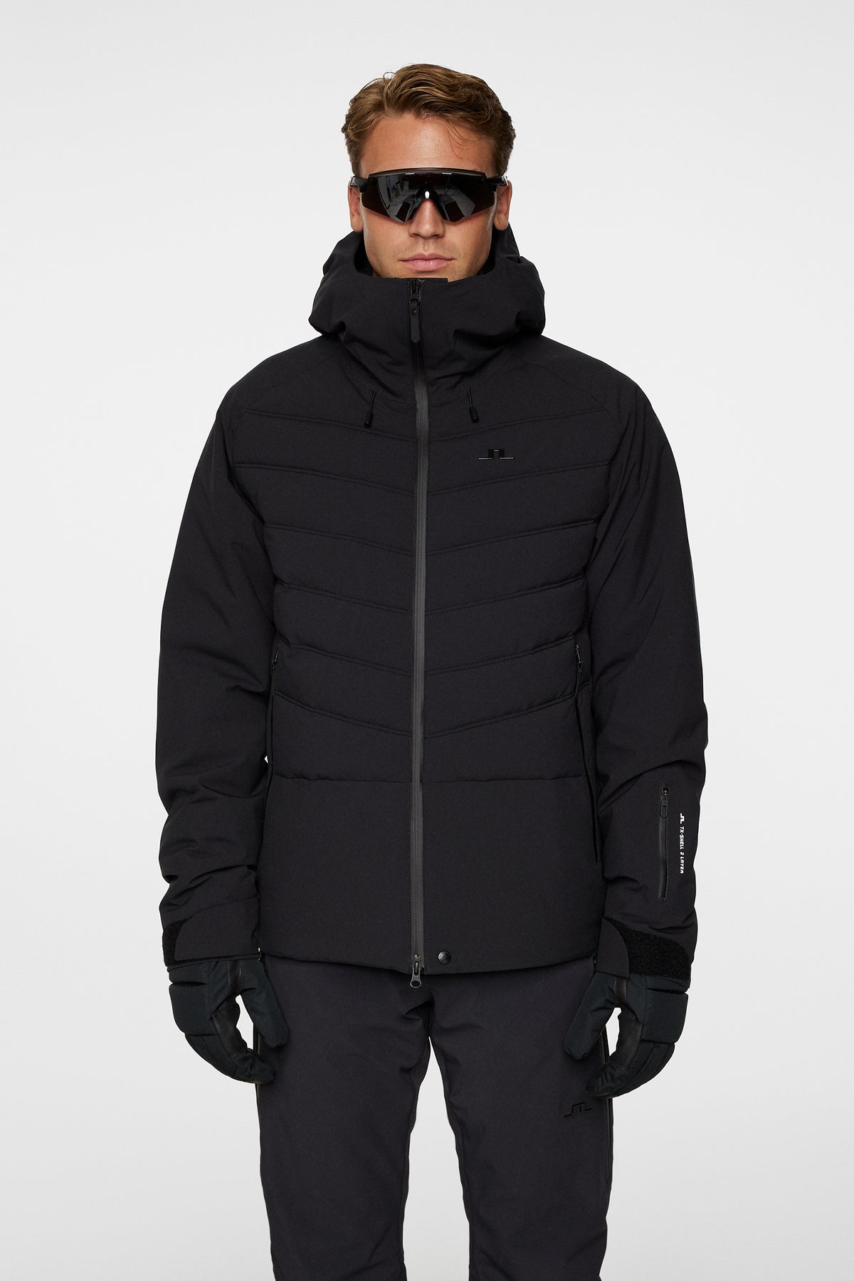 Woody Jacket in Black by J.Lindeberg