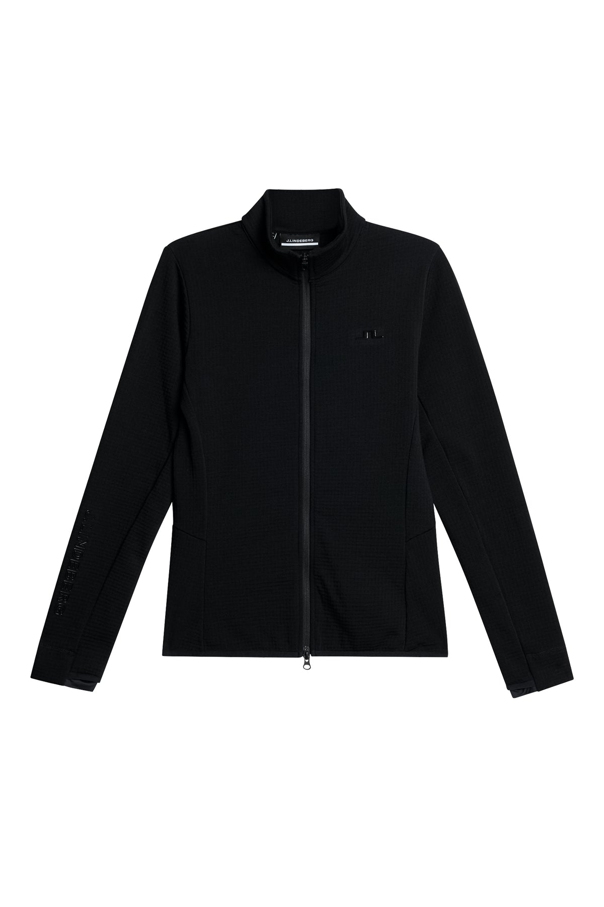 Emeliz Merino Mid Layer in Black by J.Lindeberg
