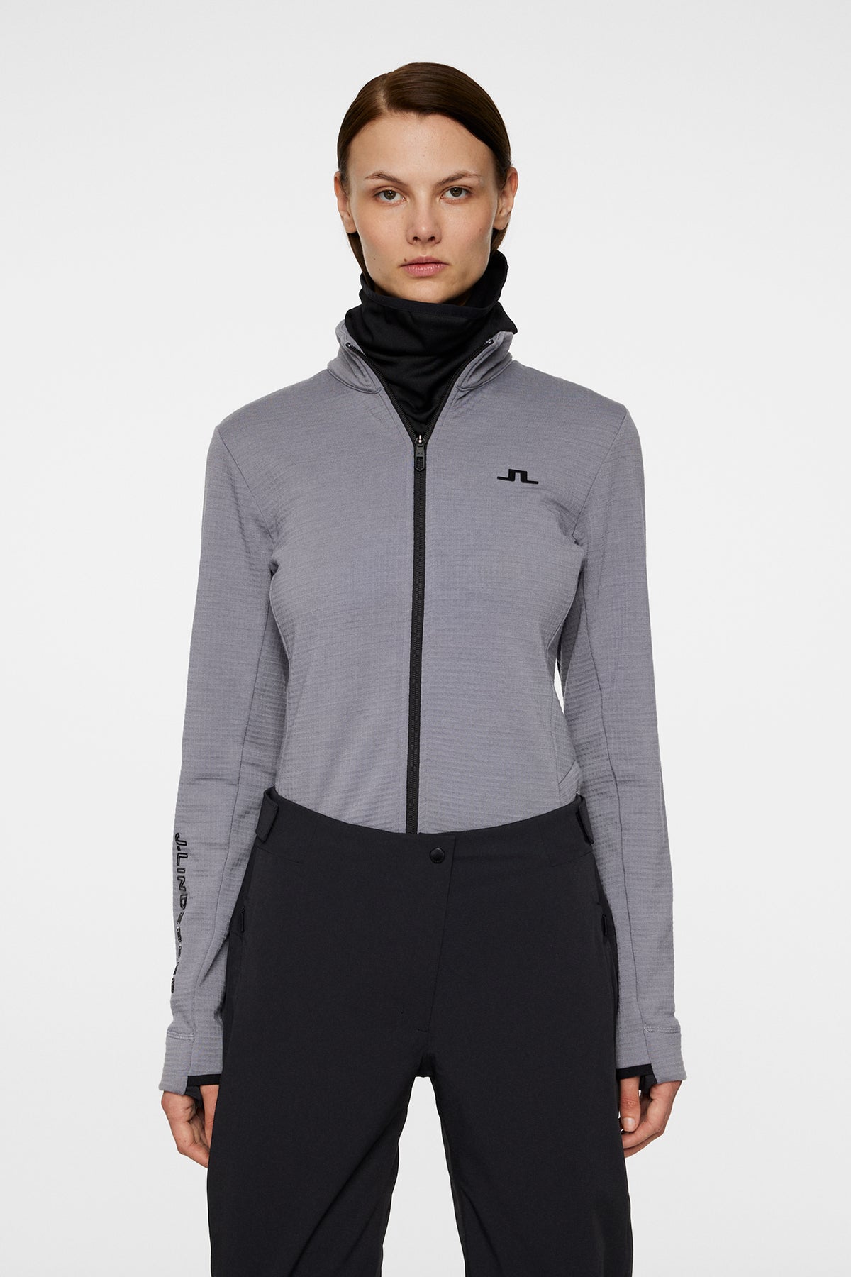Emeliz Merino Mid Layer in Night Owl by J.Lindeberg