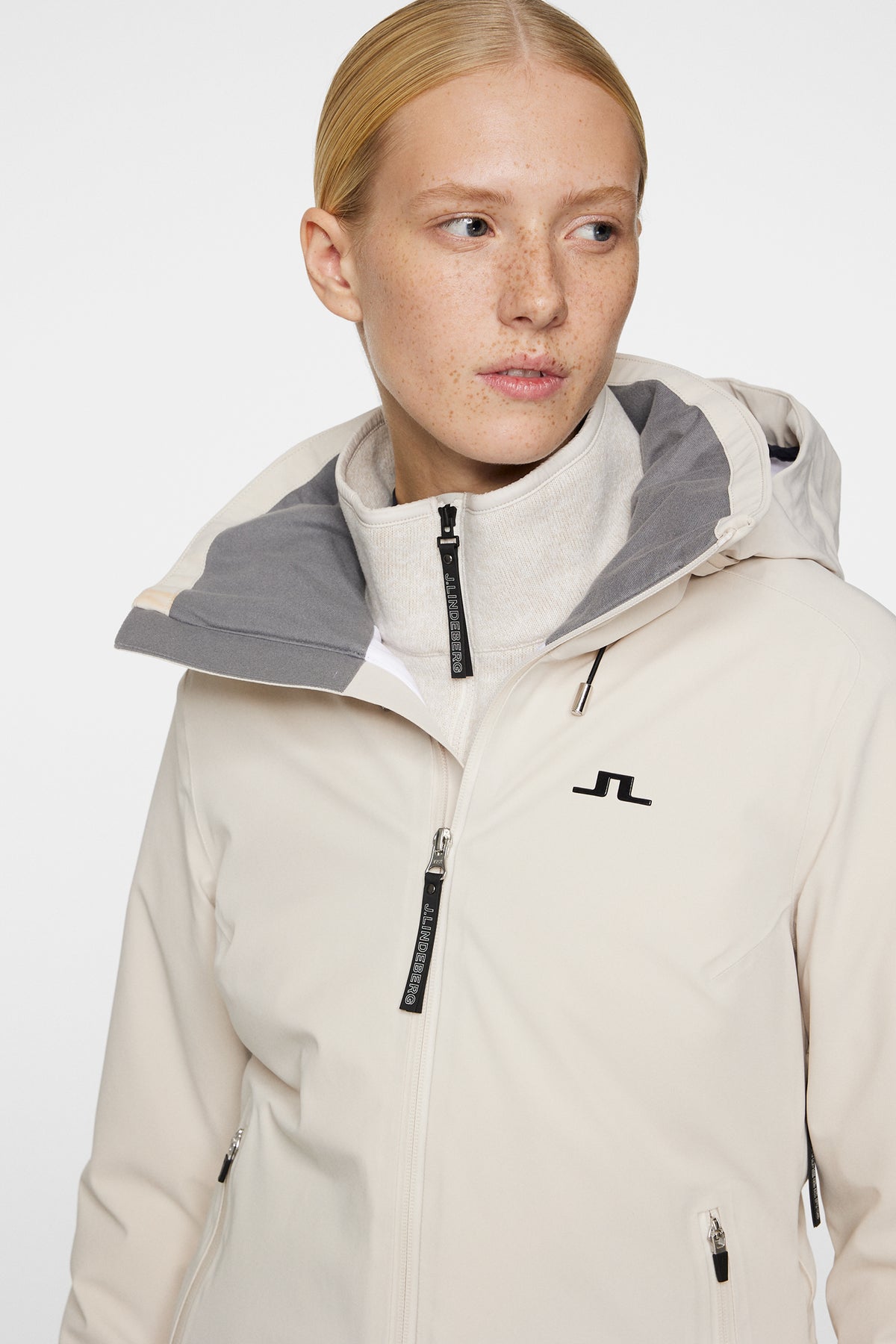 Olivia Jacket in Moonbeam by J.Lindeberg
