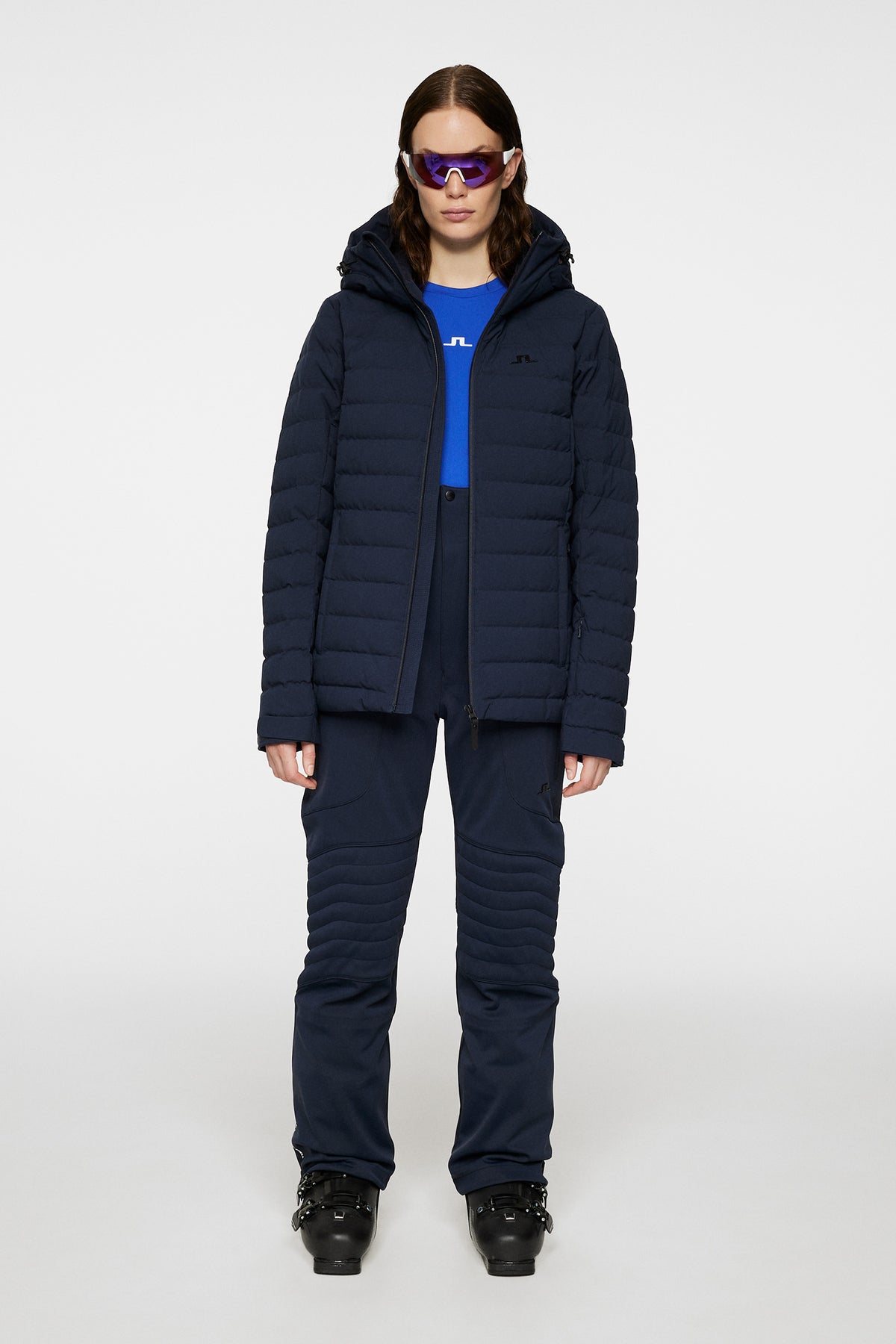 W Thermic Down Jacket in JL Navy by J.Lindeberg