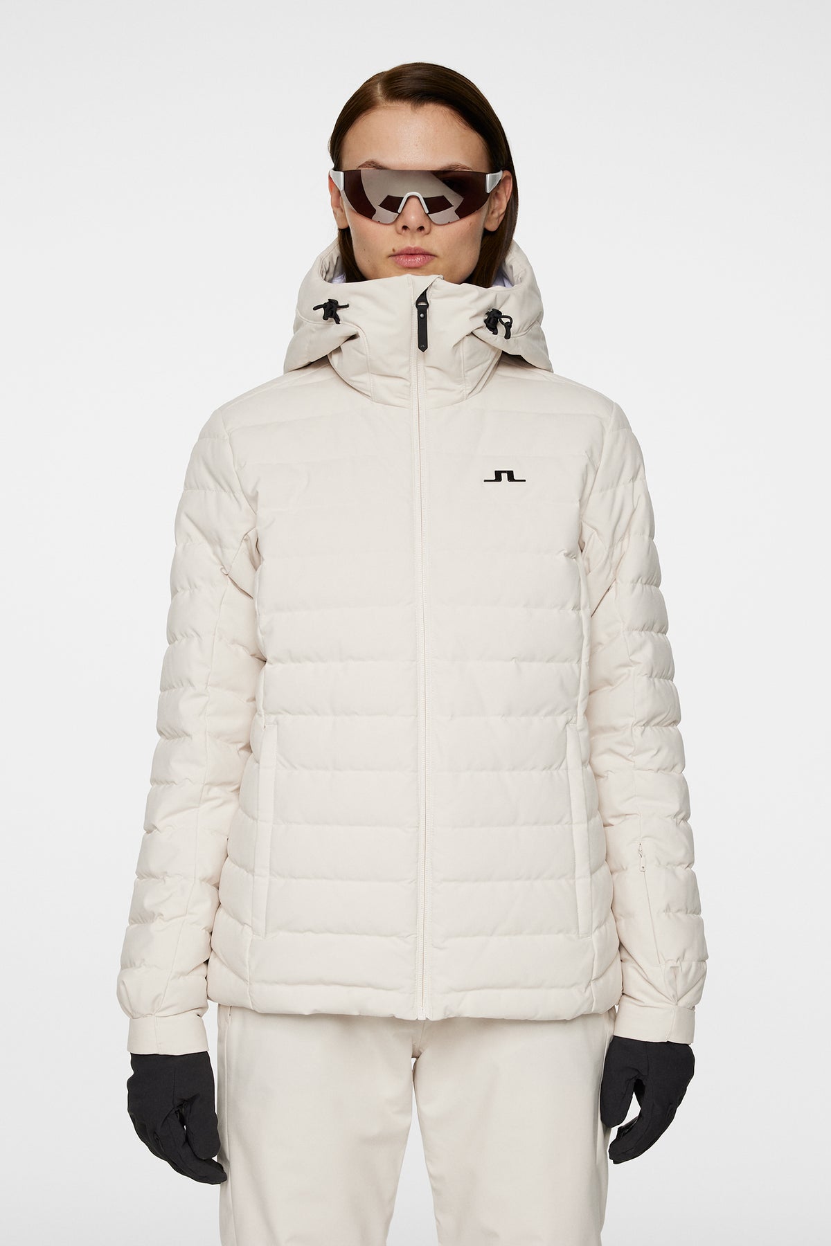W Thermic Down Jacket in Moonbeam by J.Lindeberg