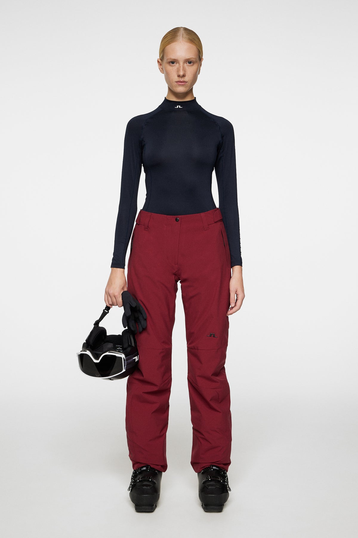 Pauline Pant in Cabernet by J.Lindeberg