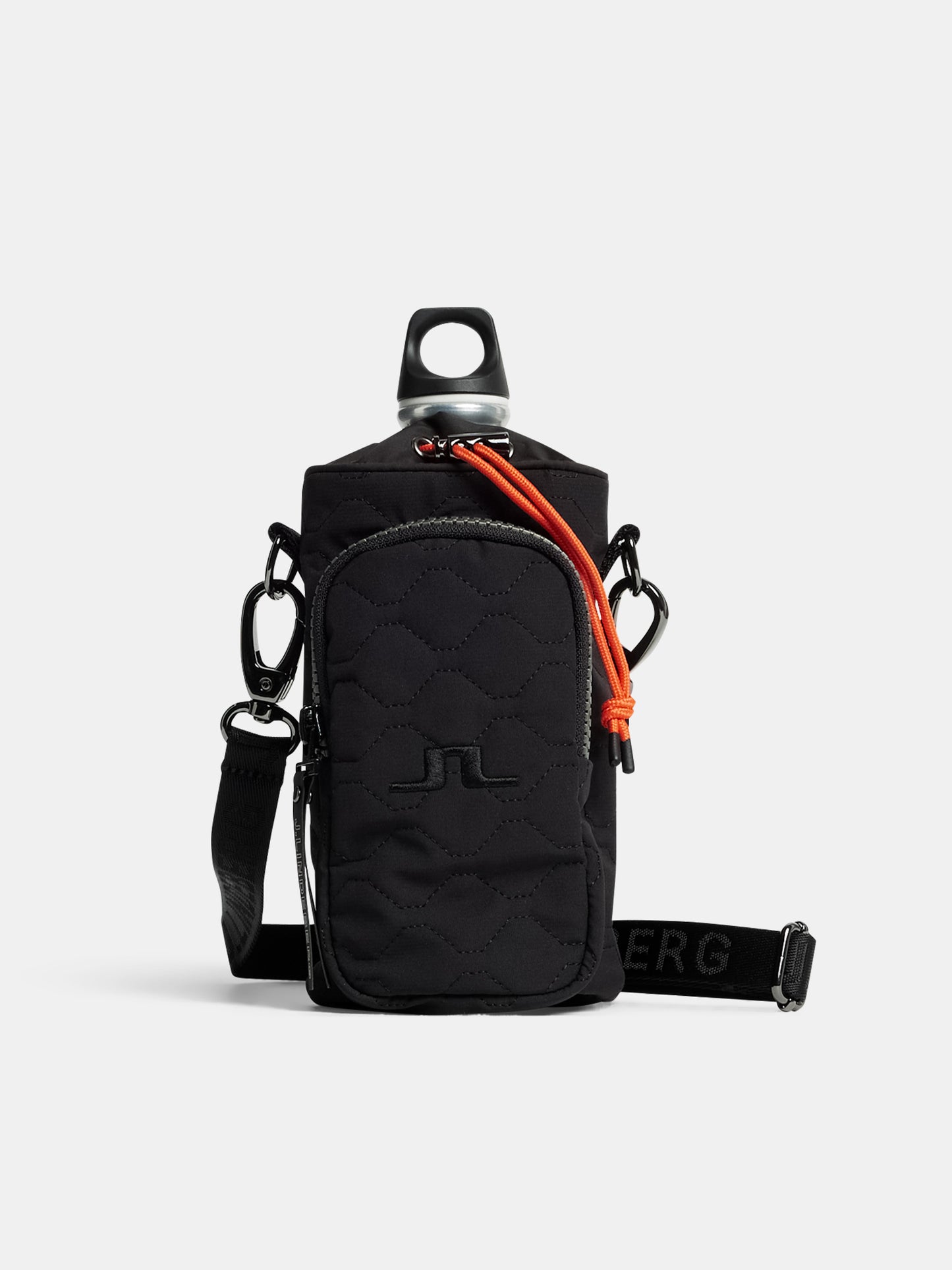 Blake Water Bottle Holder in Black by J.Lindeberg