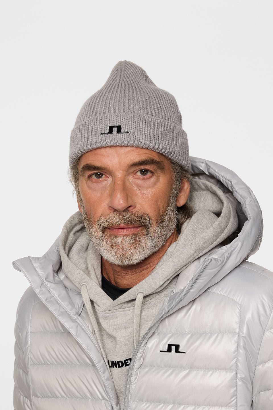Joaquim  Merino beanie / Light Grey Melange