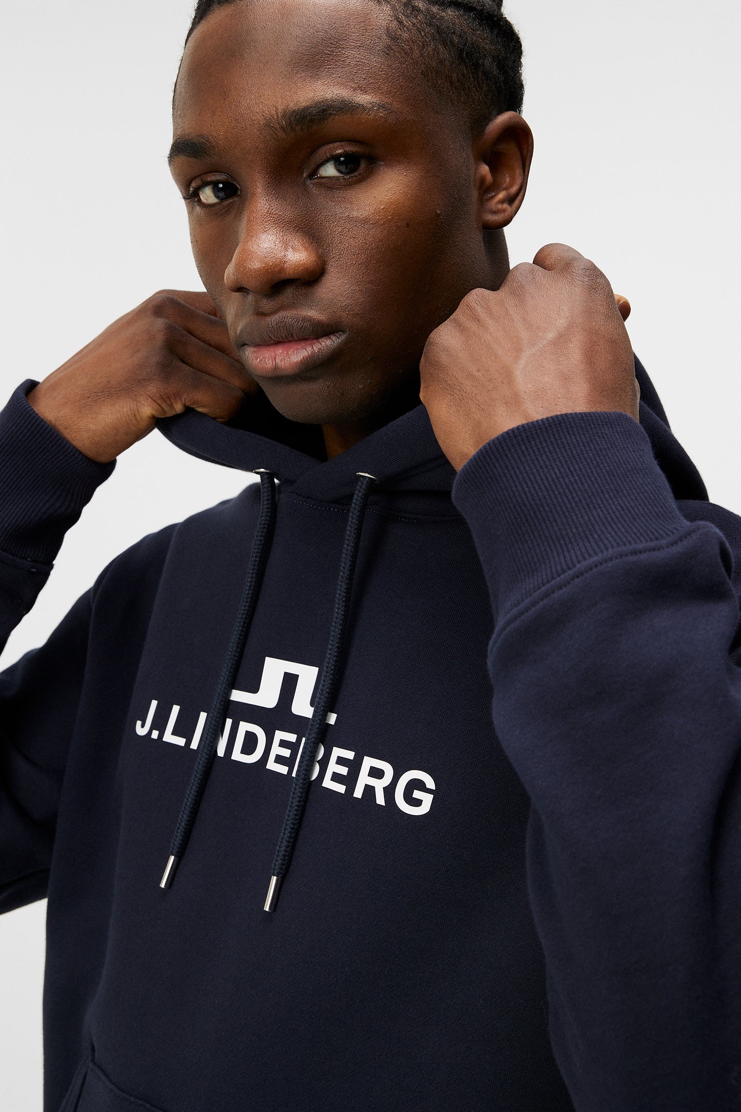 Alpha Hood in JL Navy by J.Lindeberg