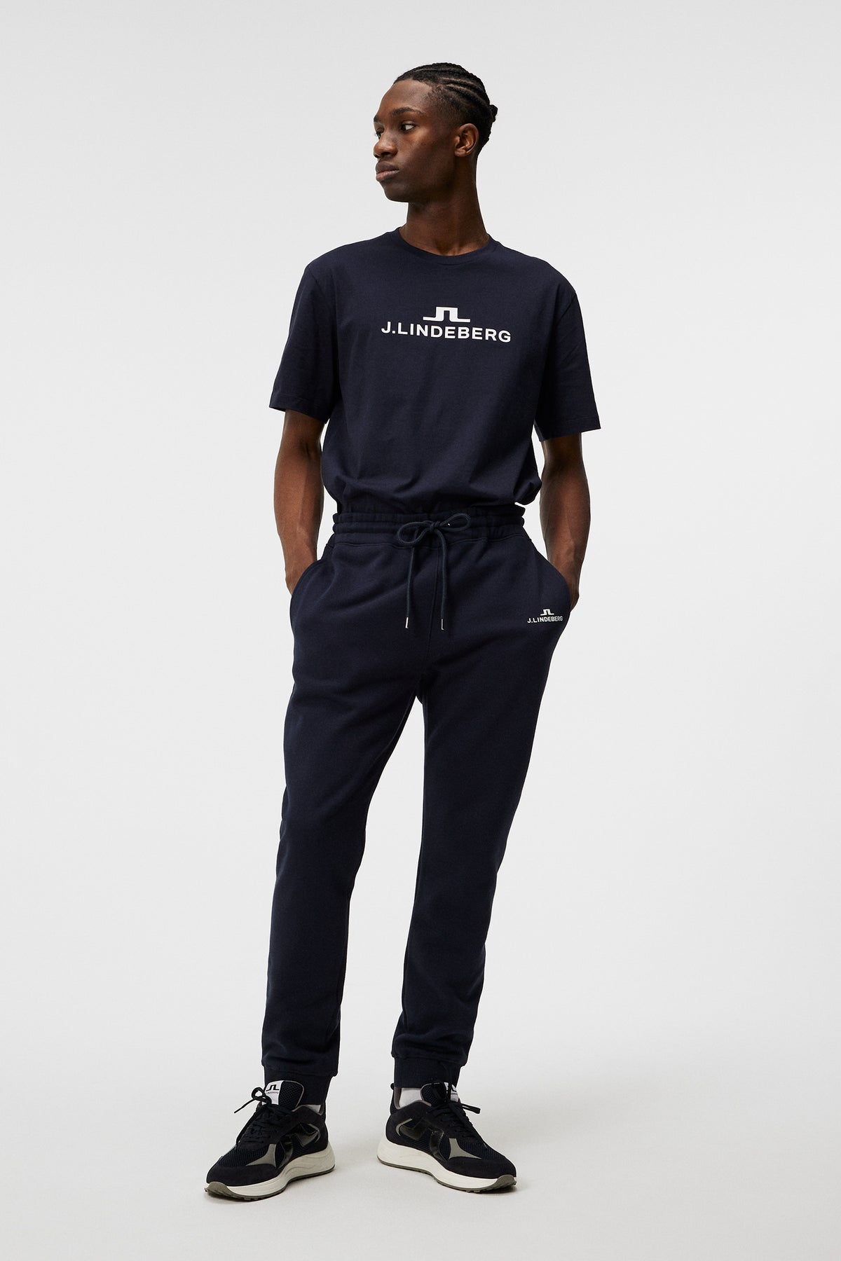 Alpha Pant in JL Navy by J.Lindeberg