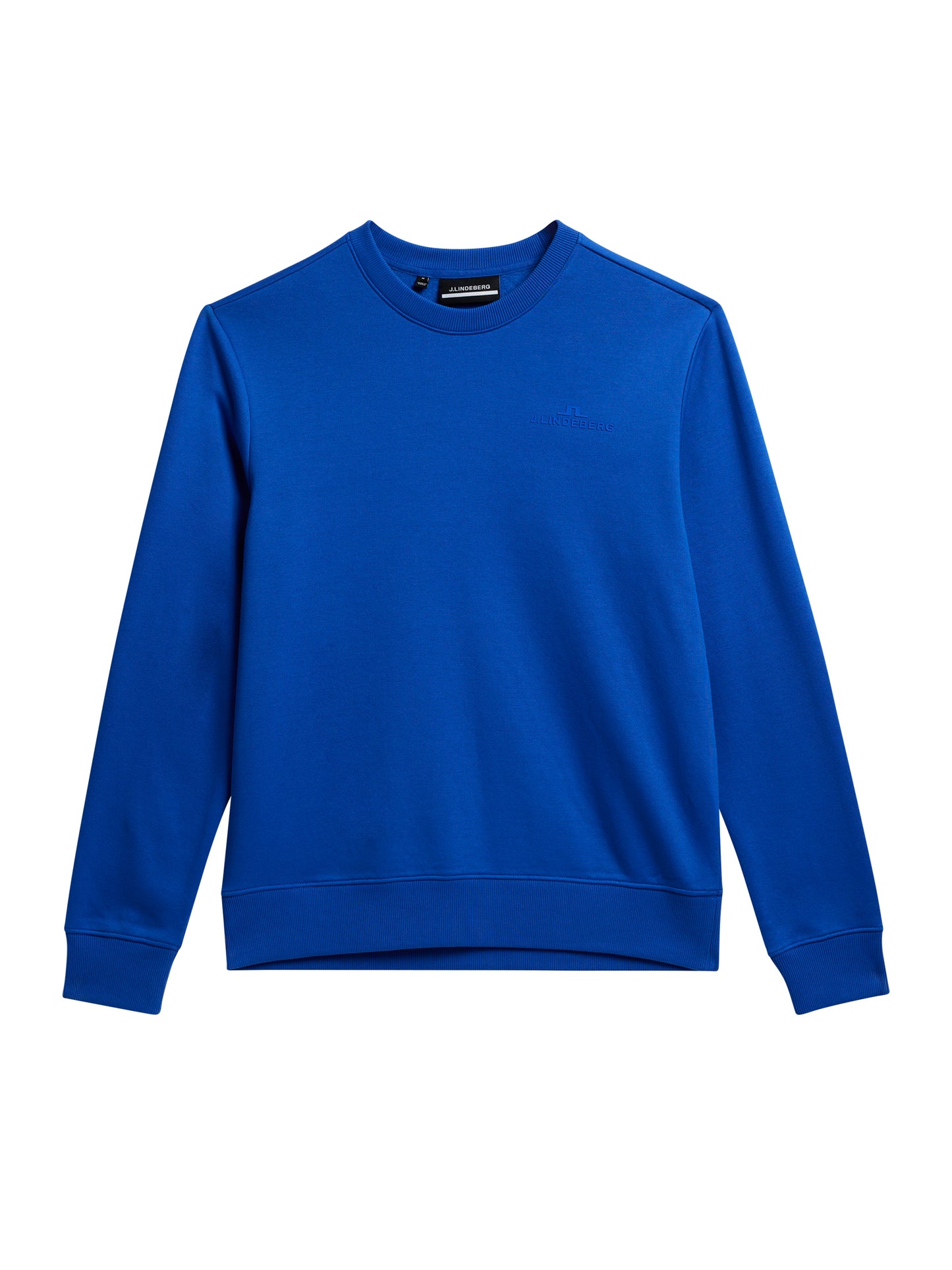 Alpha Crew Neck in Club Blue by J.Lindeberg