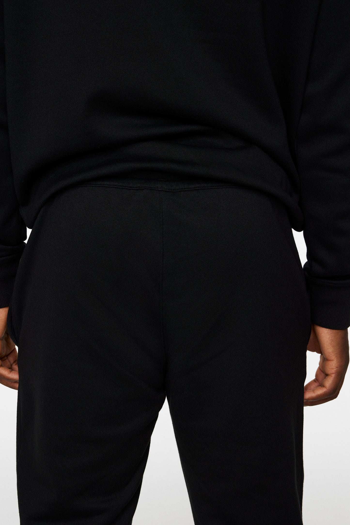 Alpha Sweatpant in Black by J.Lindeberg
