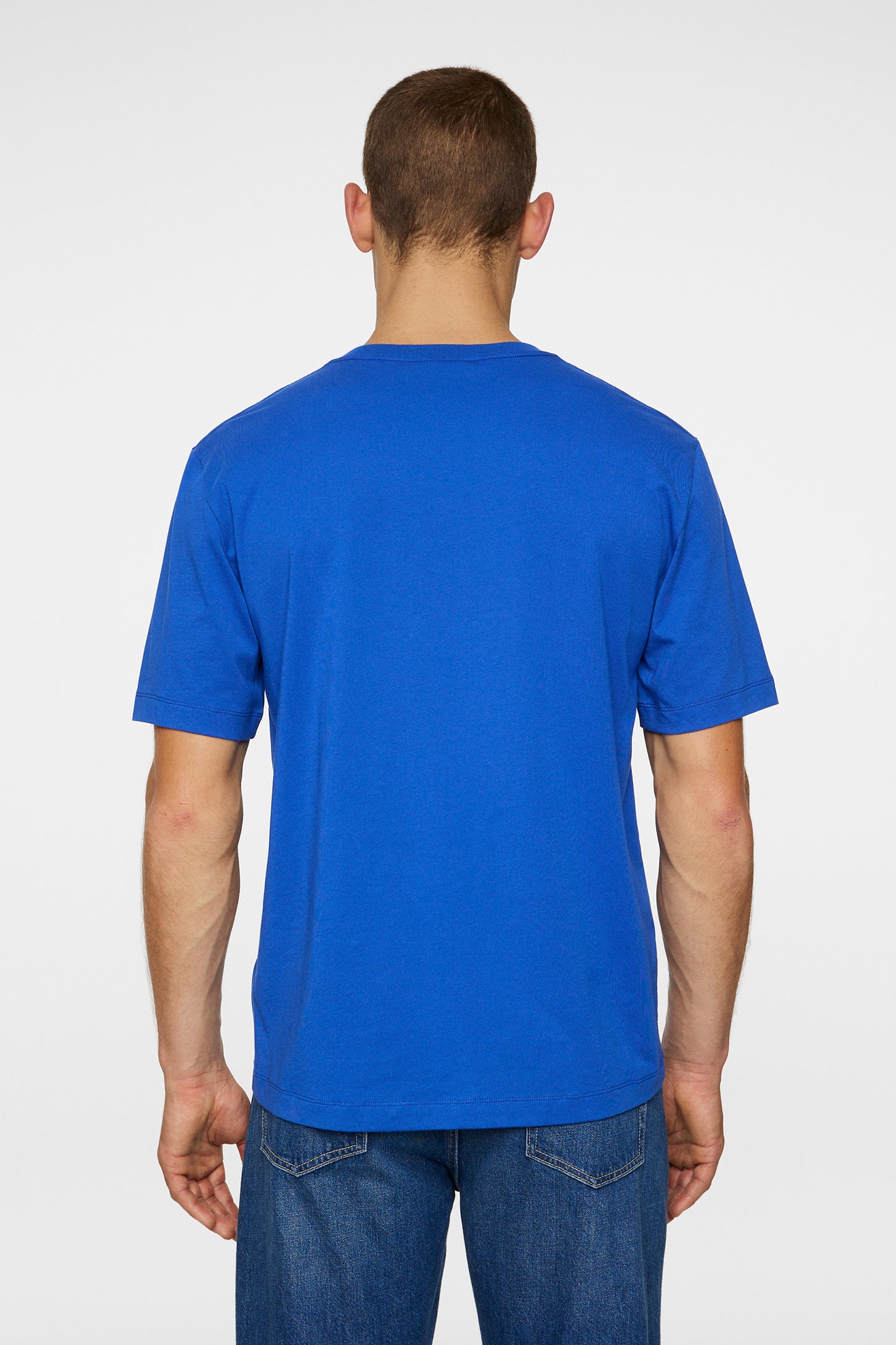 Alpha T-shirt in Club Blue by J.Lindeberg