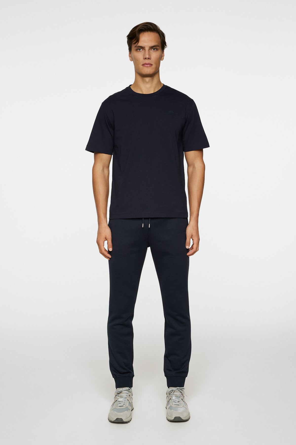 Alpha T-shirt in JL Navy by J.Lindeberg
