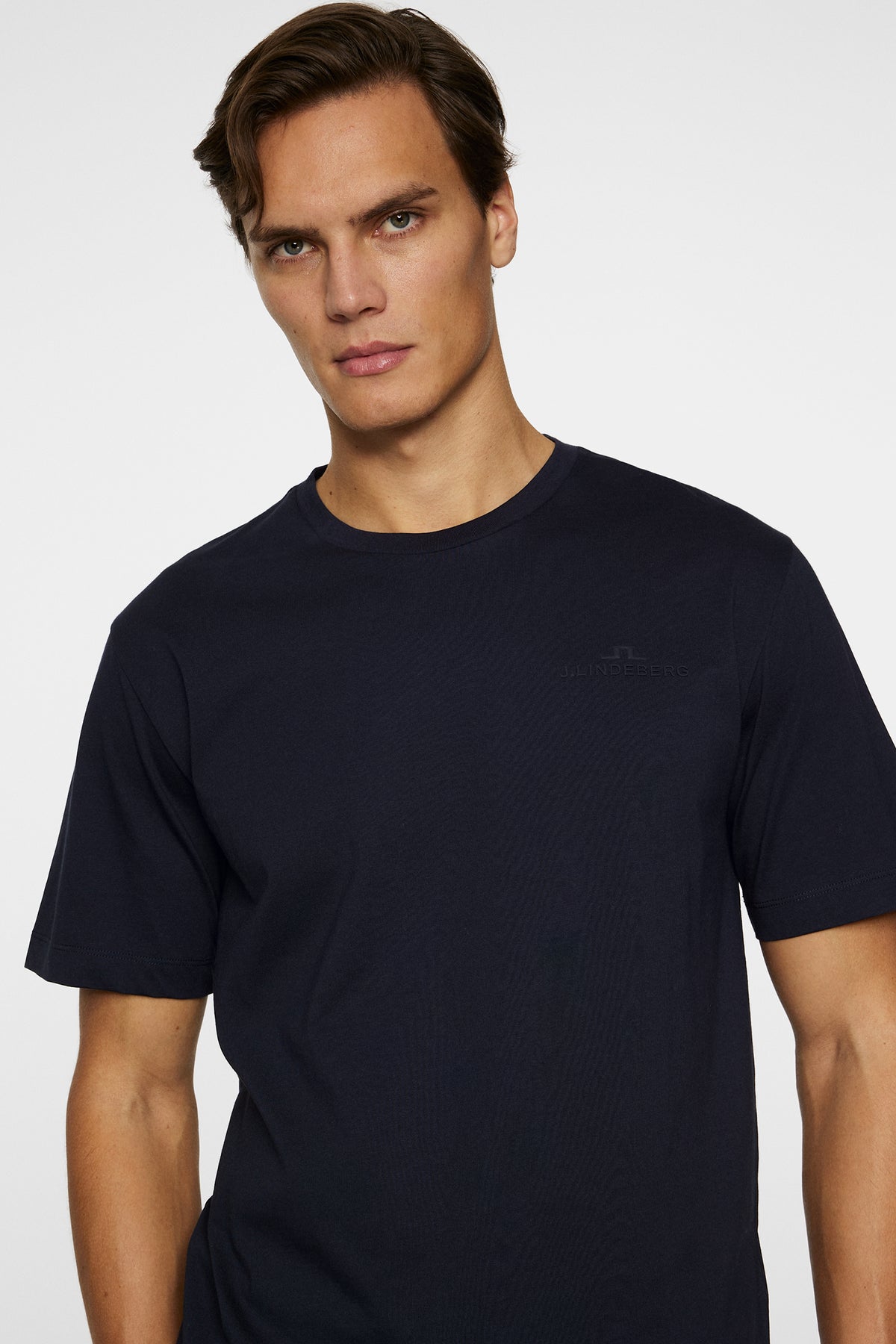 Alpha T-shirt in JL Navy by J.Lindeberg