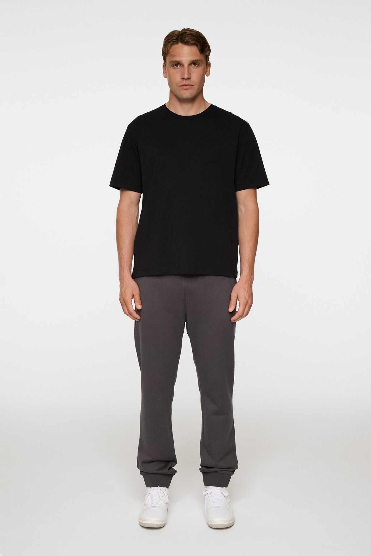 Alpha T-shirt in Black by J.Lindeberg