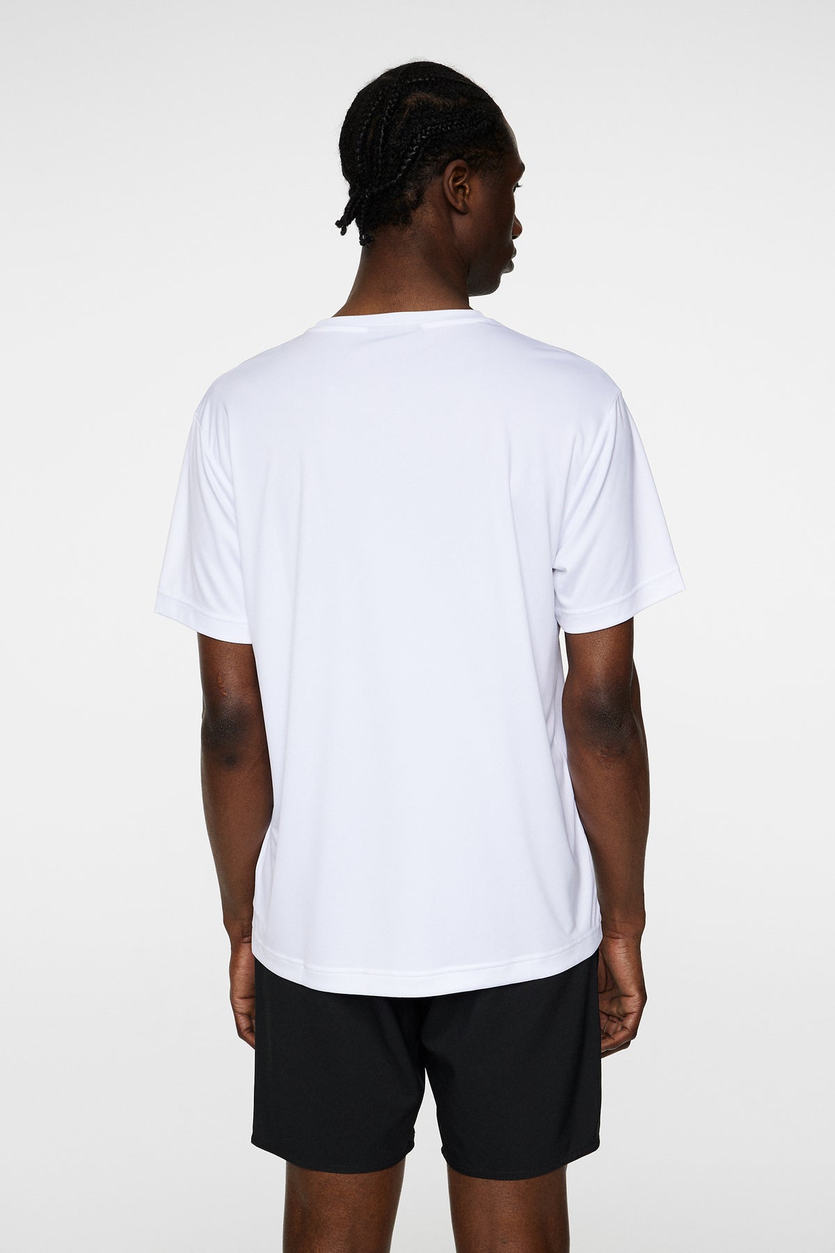 Ade T-shirt in White by J.Lindeberg