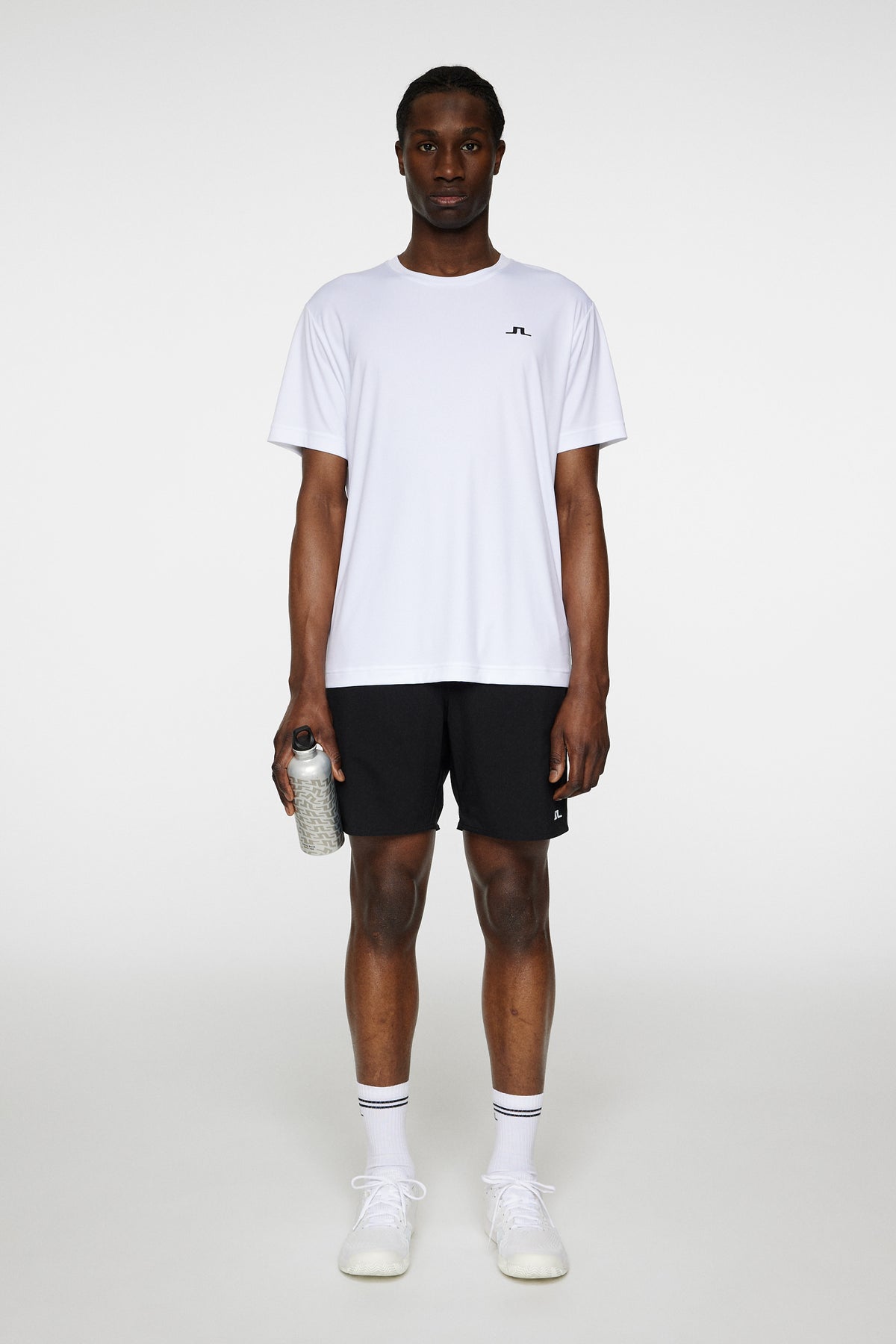 Ade T-shirt in White by J.Lindeberg