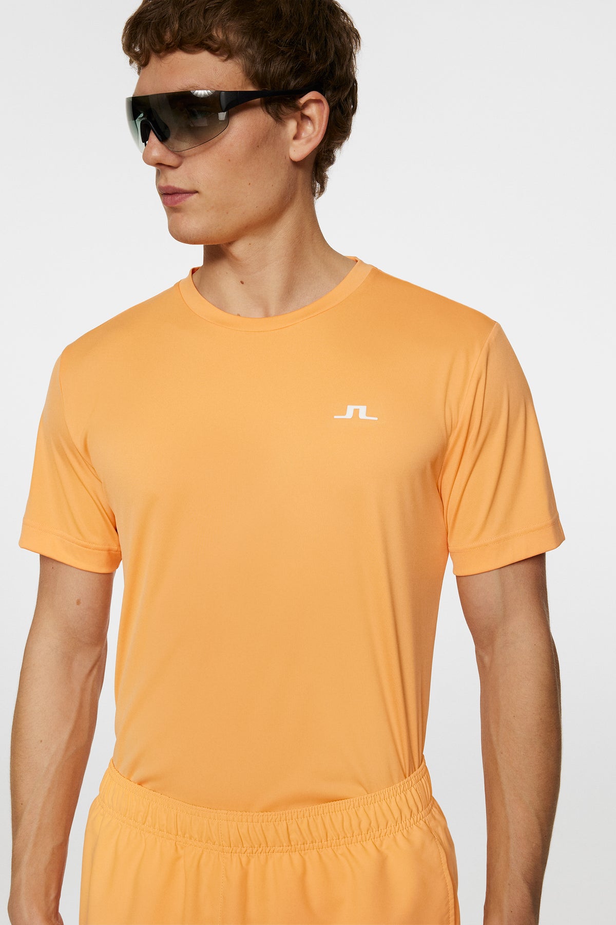 Ade T-shirt in Mock Orange by J.Lindeberg