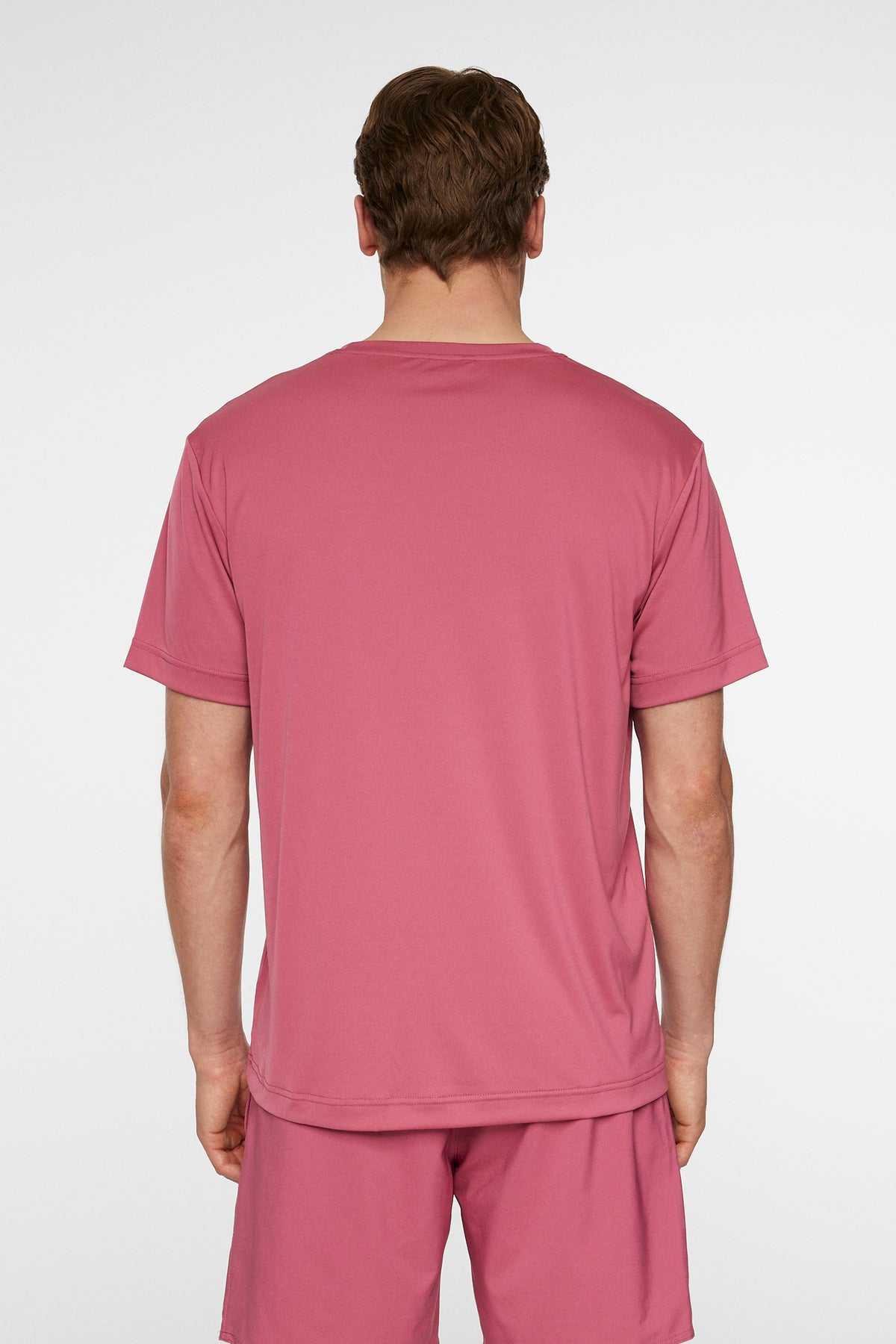 Ade T-shirt in Rose Wine by J.Lindeberg