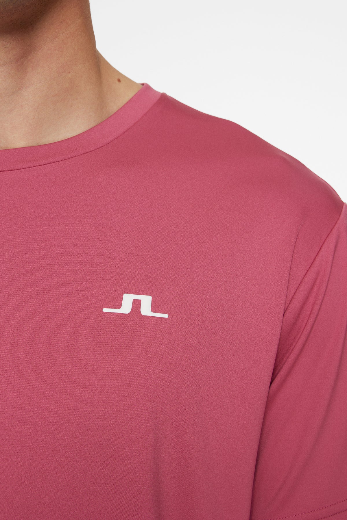 Ade T-shirt in Rose Wine by J.Lindeberg