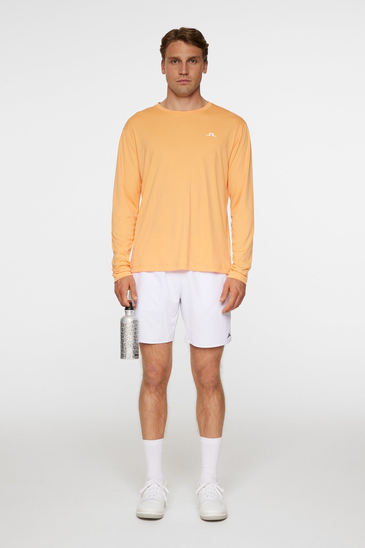Ade T-shirt LS in Mock Orange by J.Lindeberg