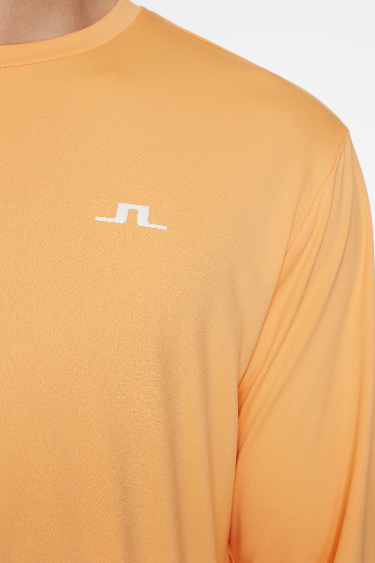 Ade T-shirt LS in Mock Orange by J.Lindeberg
