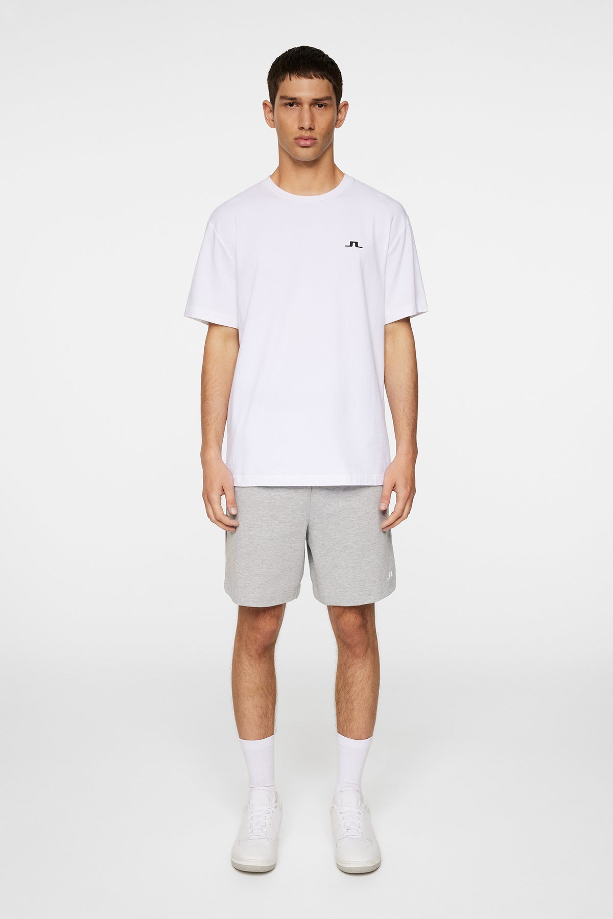 Darren T-shirt in White by J.Lindeberg