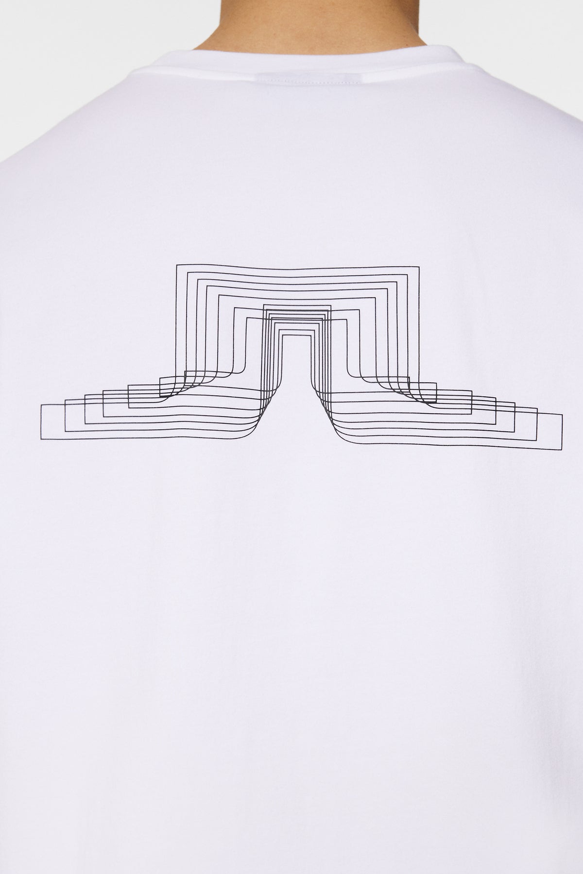 Darren T-shirt in White by J.Lindeberg