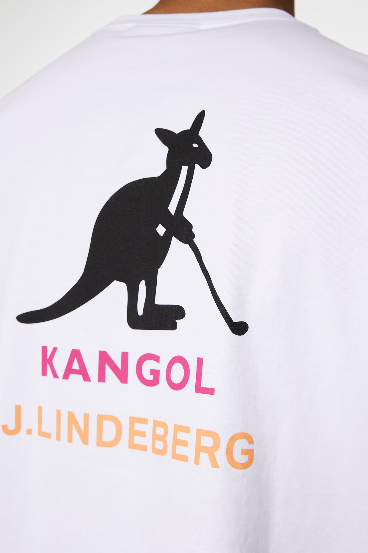Davie T-shirt in White by J.Lindeberg