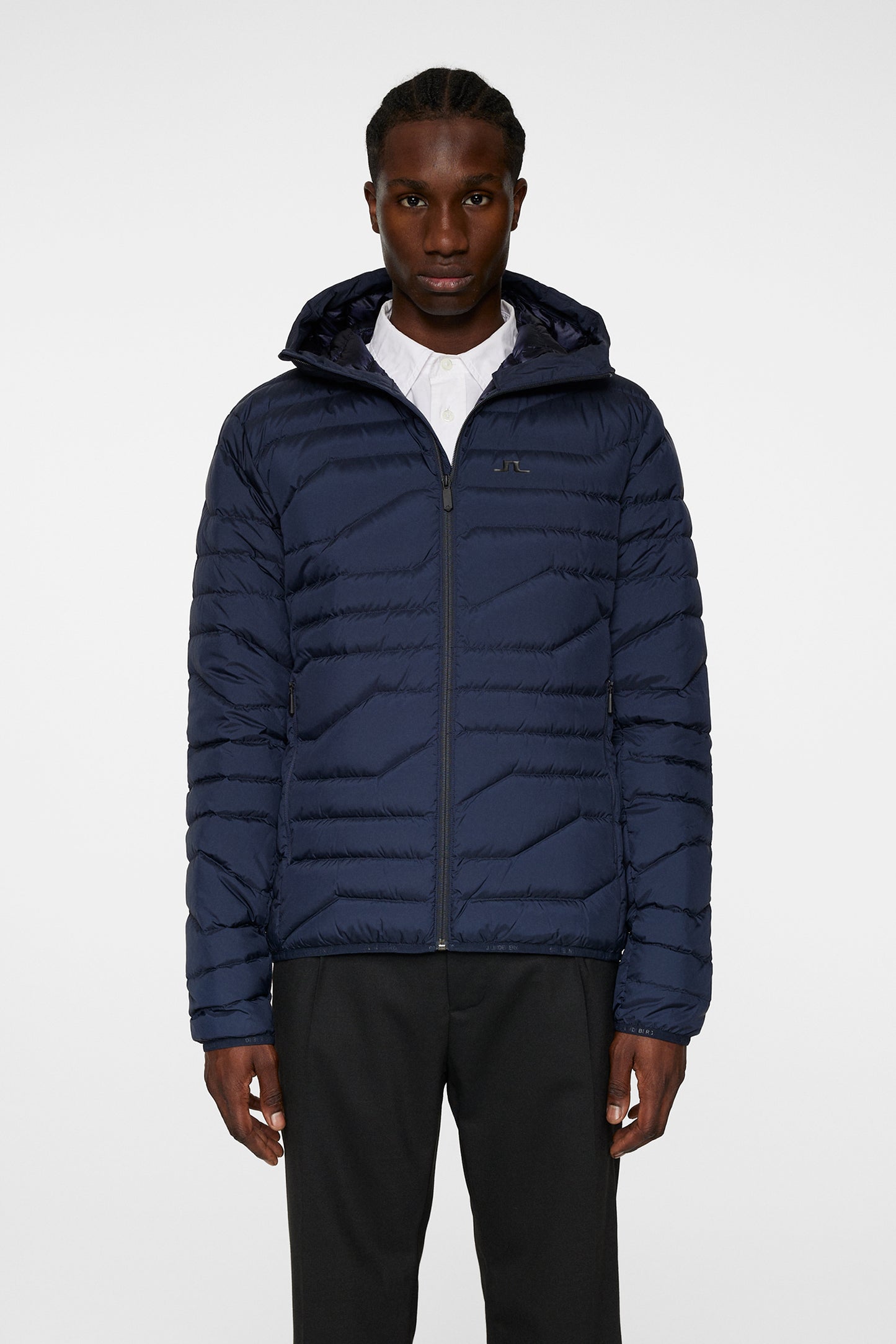 Cliff Light Down Hood in JL Navy by J.Lindeberg