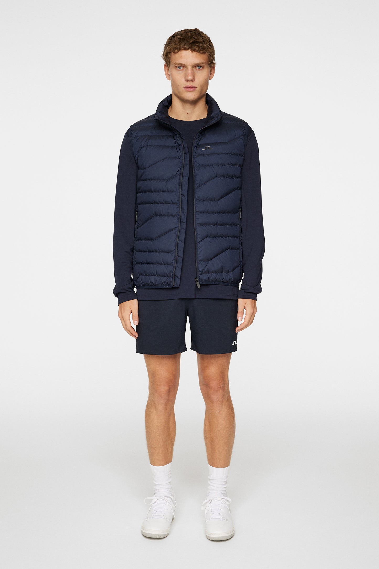 Cliff Light Down Vest in JL Navy by J.Lindeberg