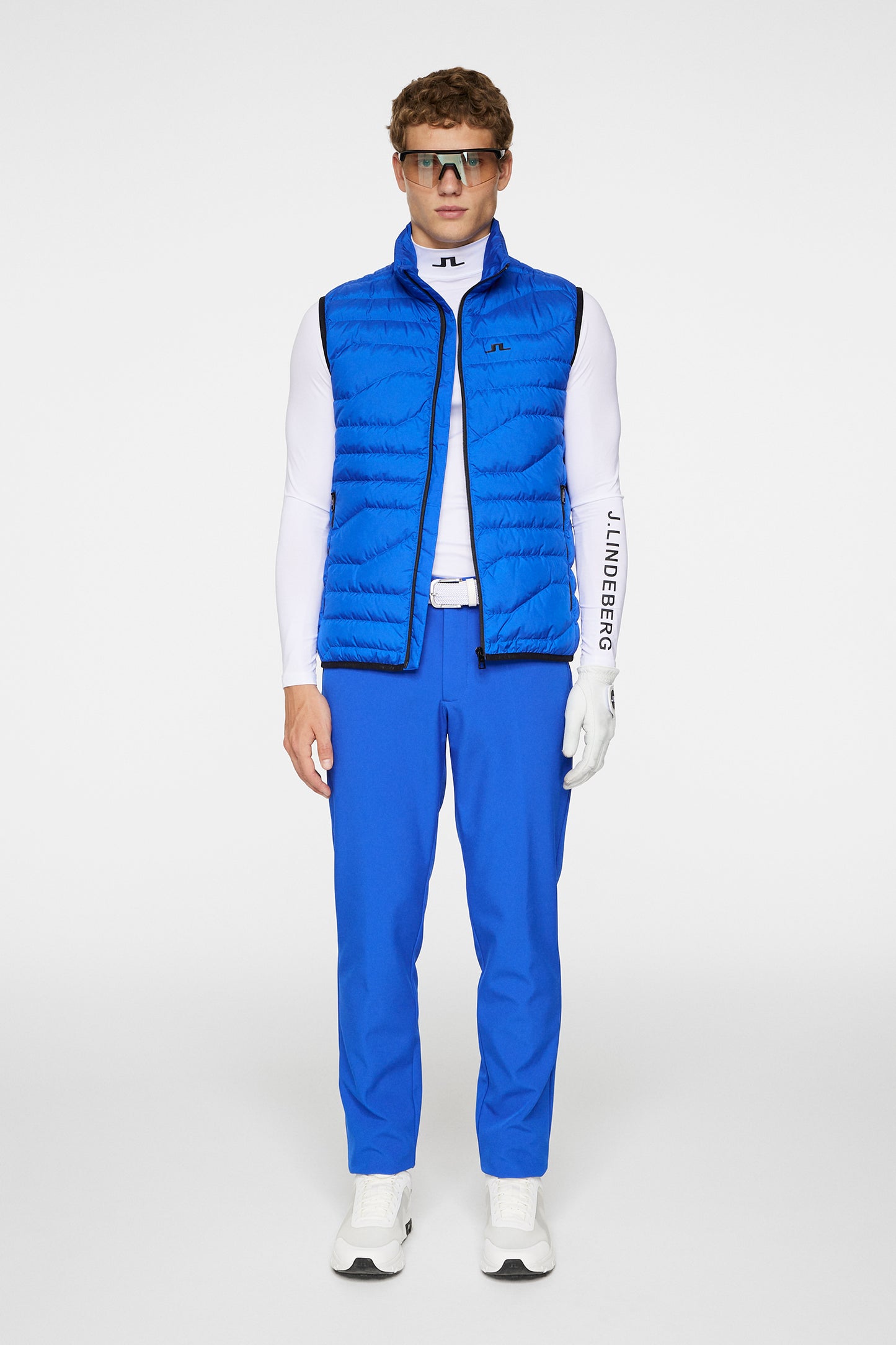 Cliff Light Down Vest in Club Blue by J.Lindeberg