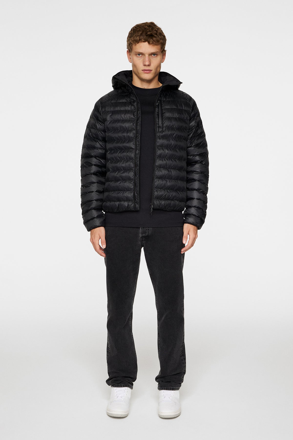 Niko Jacket in Black by J.Lindeberg