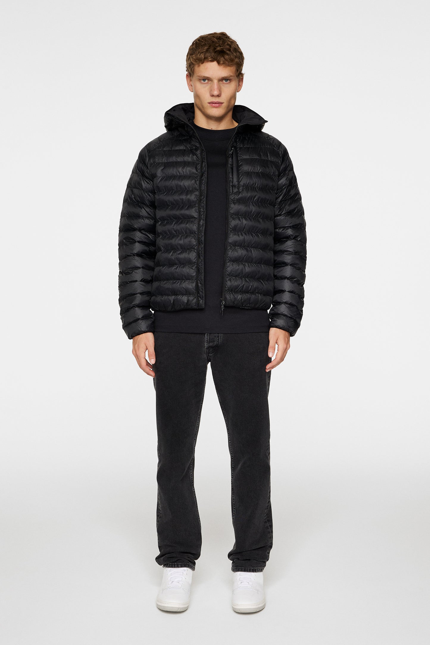 Niko Jacket in Black by J.Lindeberg