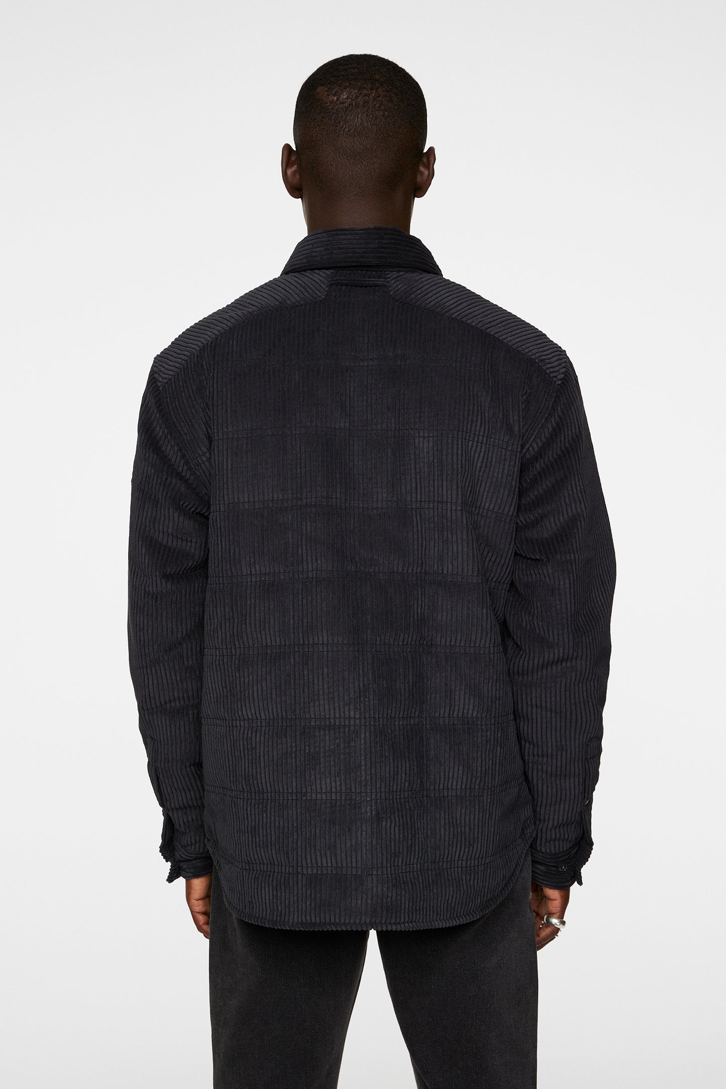 Jasper Overshirt in Black by J.Lindeberg