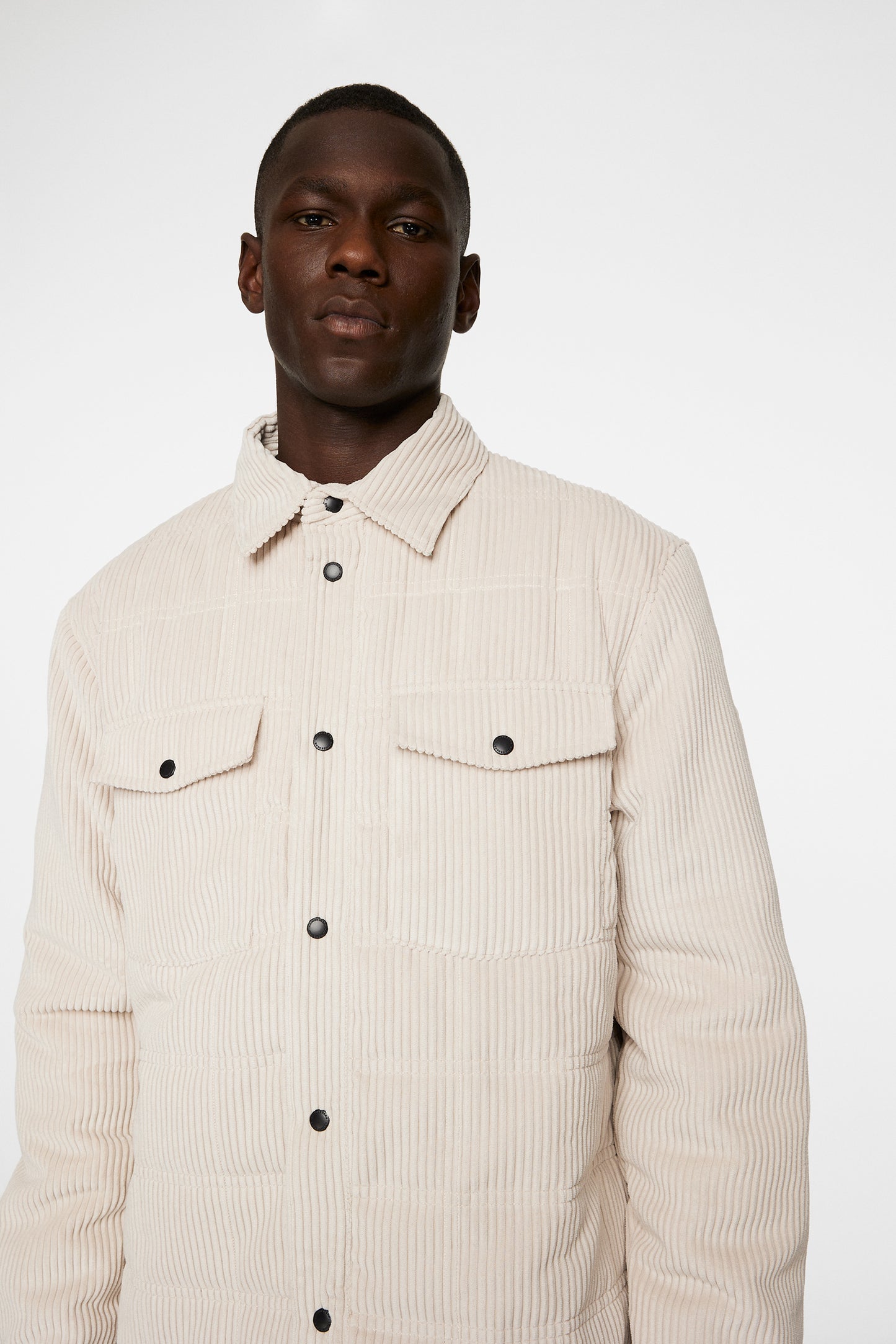 Jasper Overshirt in Moonbeam by J.Lindeberg