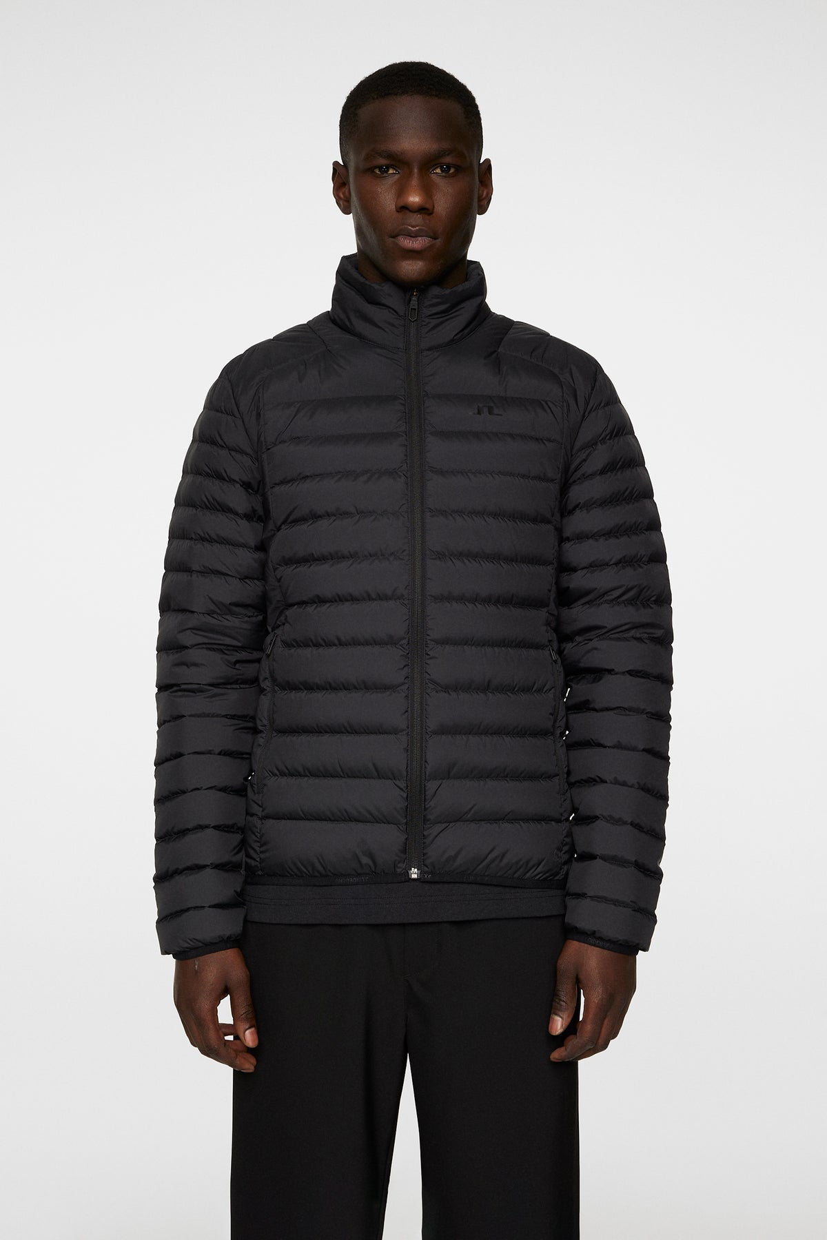 Oden Light Down Jacket in Black by J.Lindeberg