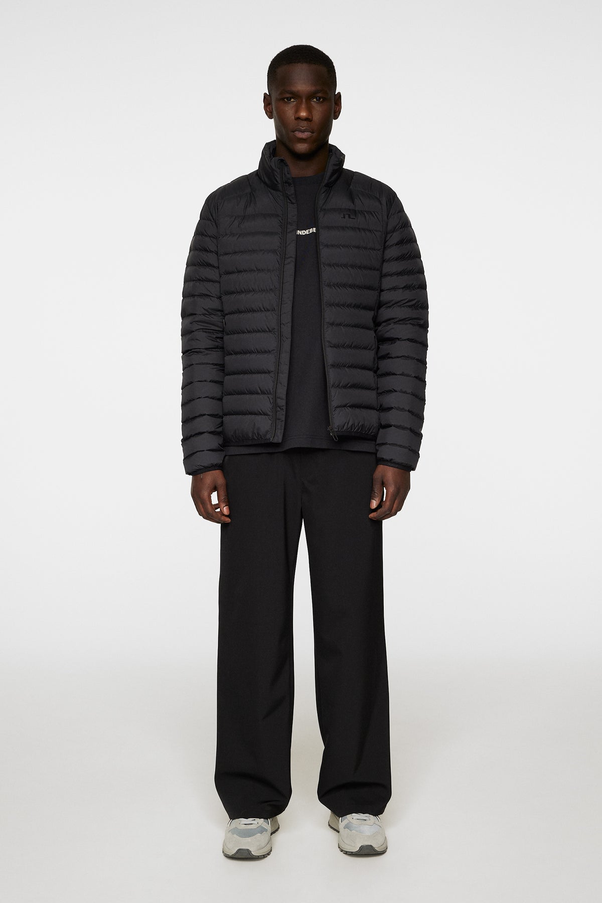Oden Light Down Jacket in Black by J.Lindeberg