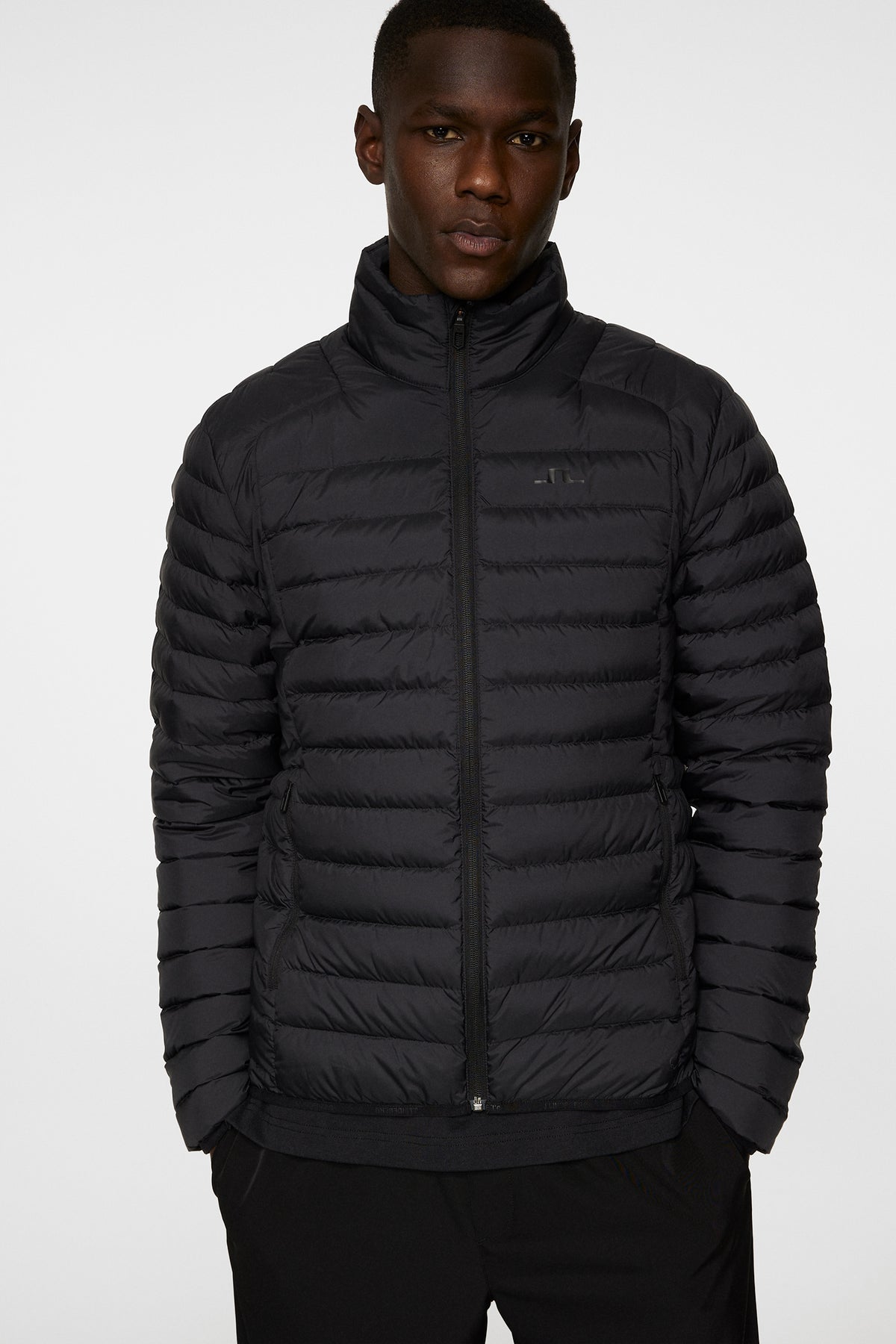Oden Light Down Jacket in Black by J.Lindeberg